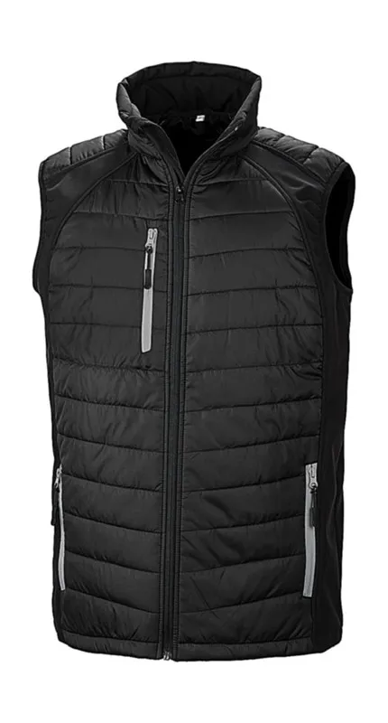 Gilet imbottito in softshell