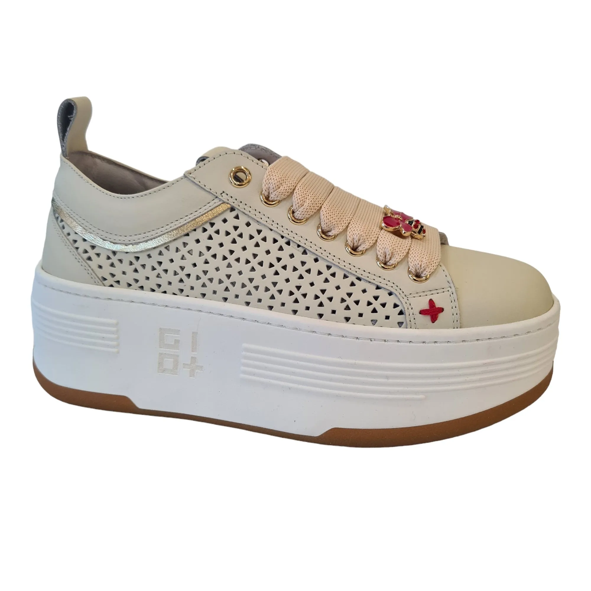 Gio+ Sneakers Beige Donna Rif.19