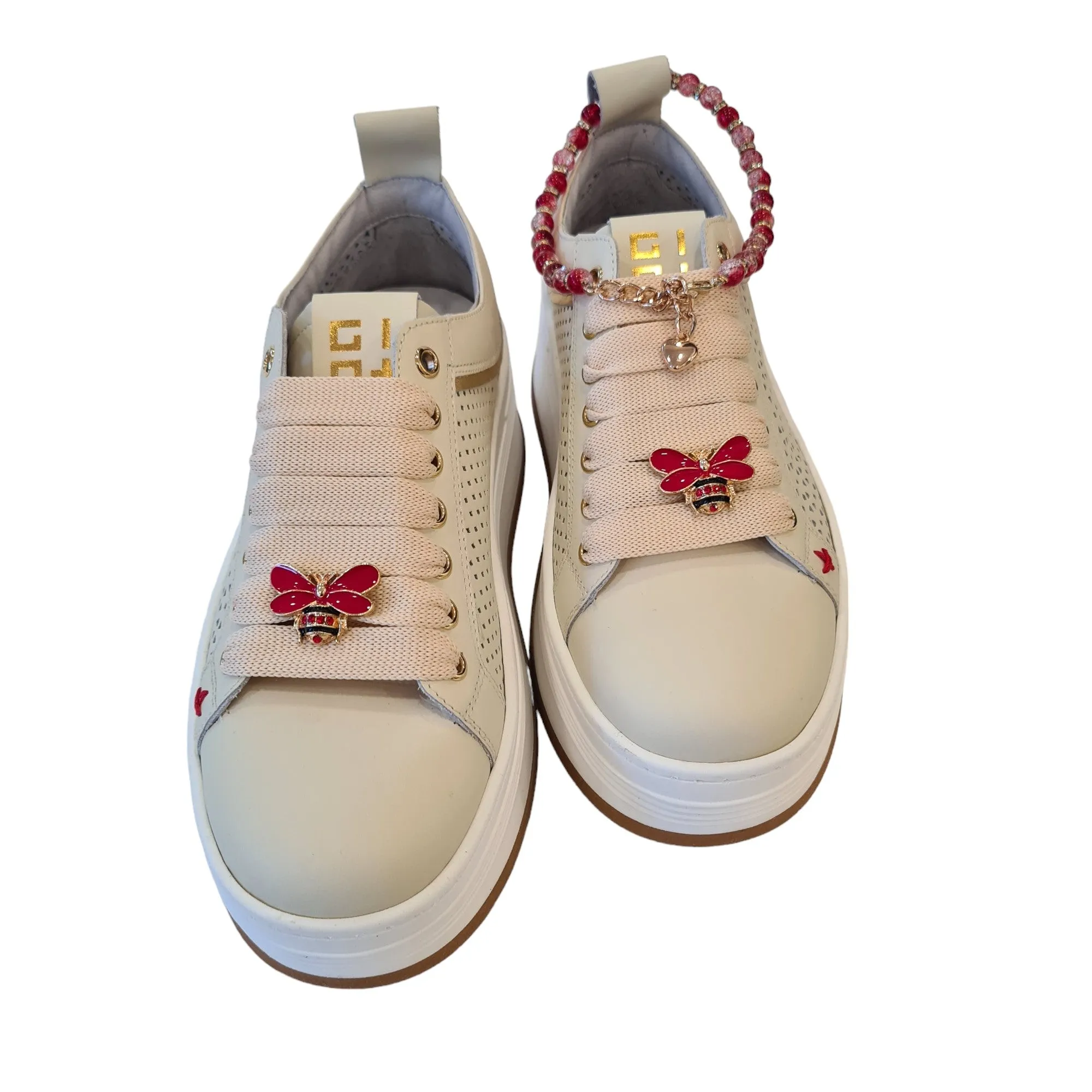 Gio+ Sneakers Beige Donna Rif.19