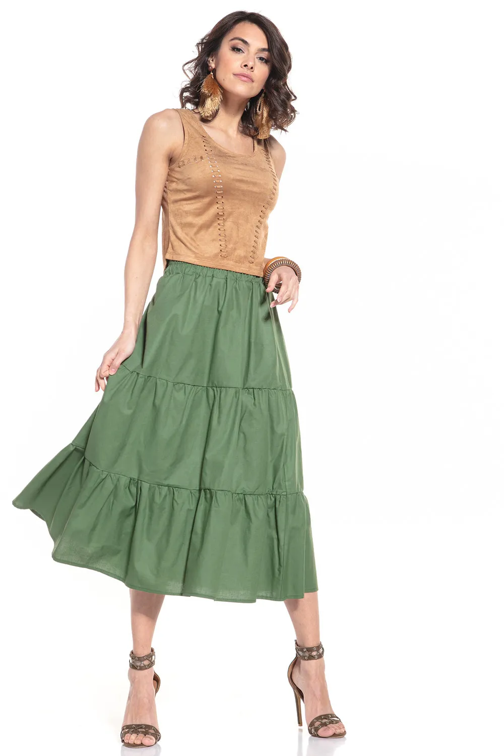 Gonna lunga model 152901 Tessita
