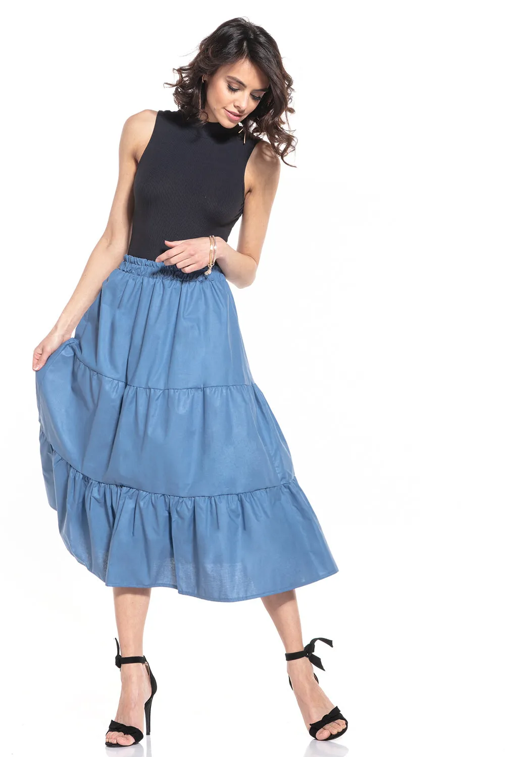 Gonna lunga model 152902 Tessita