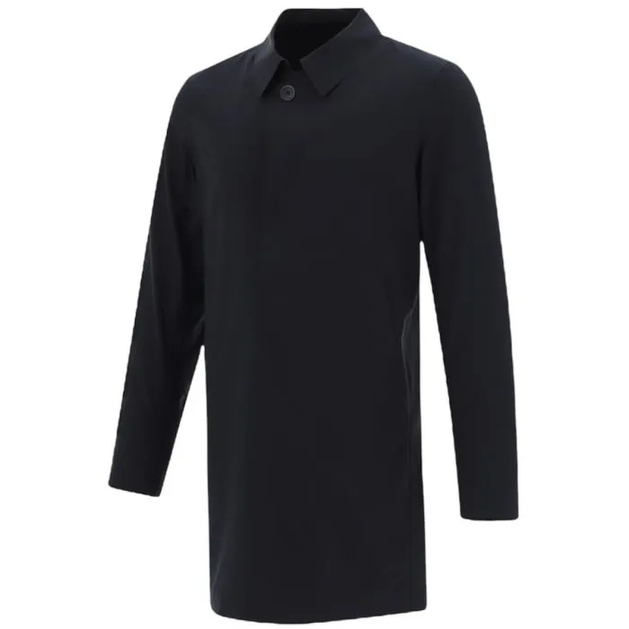Herno Impermeabile Essence Nastrato Monogram Blu