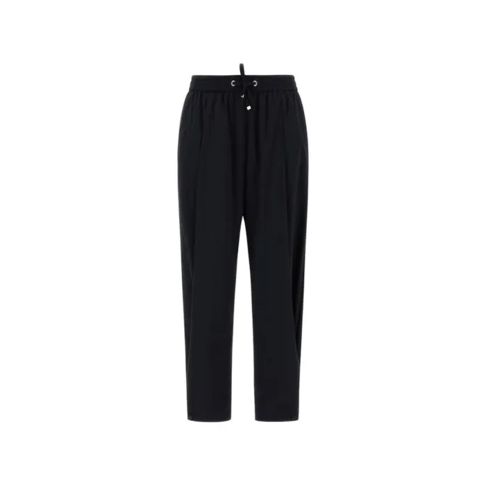 Herno Pantalone In Nylon Stretch Nero