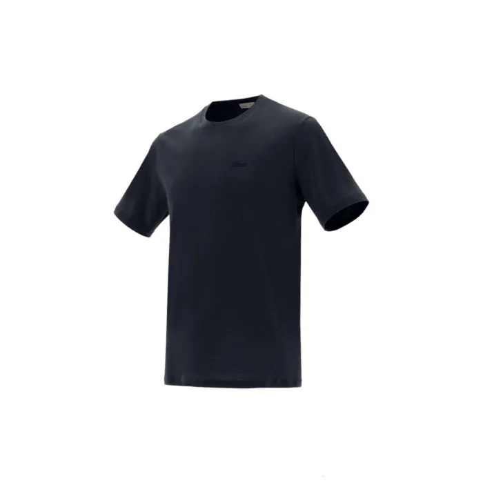 Herno T-shirt Basic Con Logo Blu