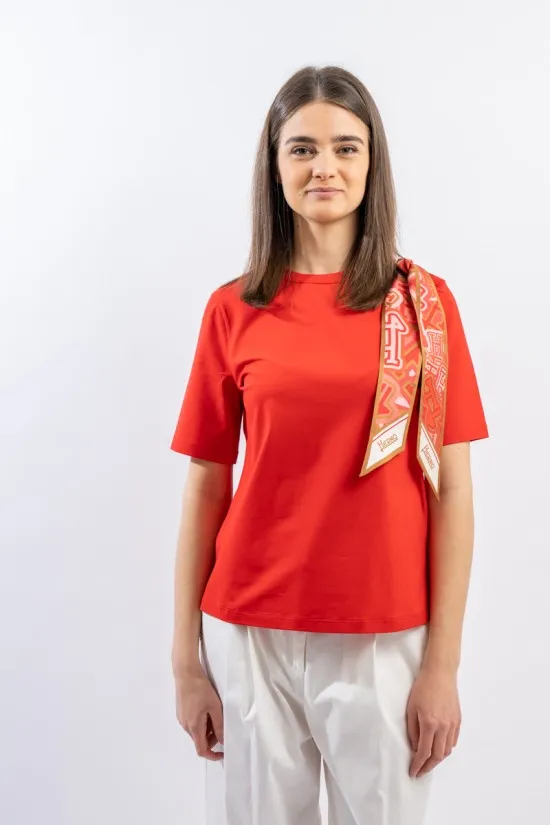 HERNO T SHIRT CON FOULARD JG000185D 52003