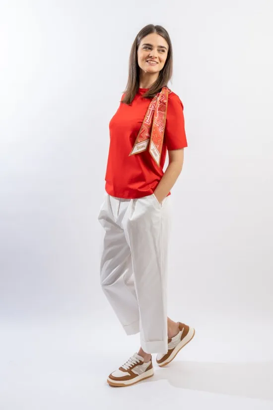 HERNO T SHIRT CON FOULARD JG000185D 52003