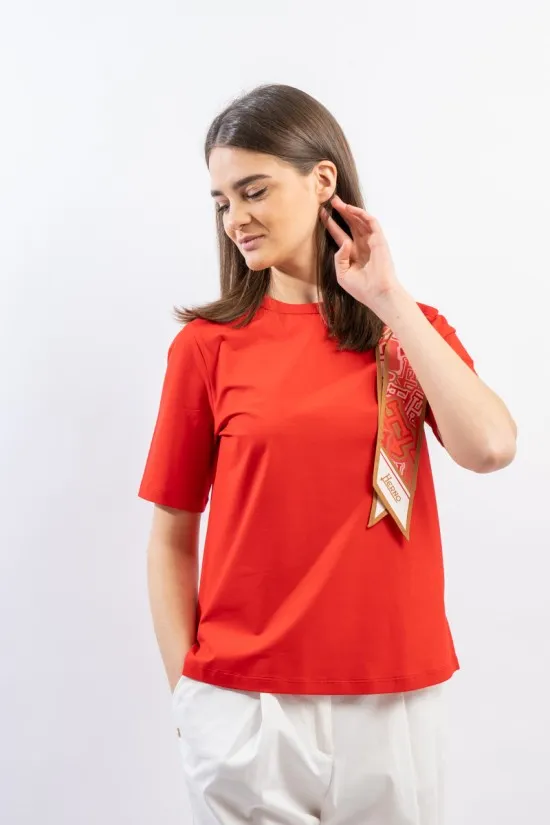 HERNO T SHIRT CON FOULARD JG000185D 52003