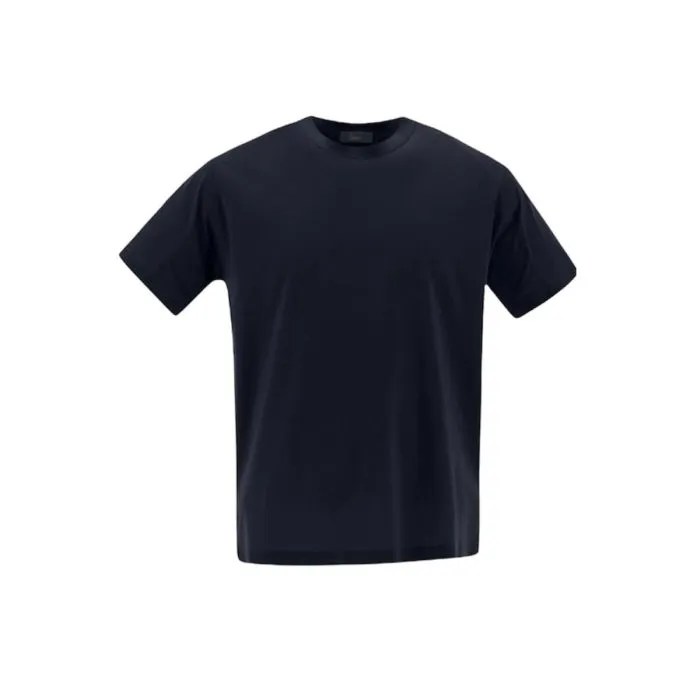 Herno T-shirt Cotton Stretch Blu