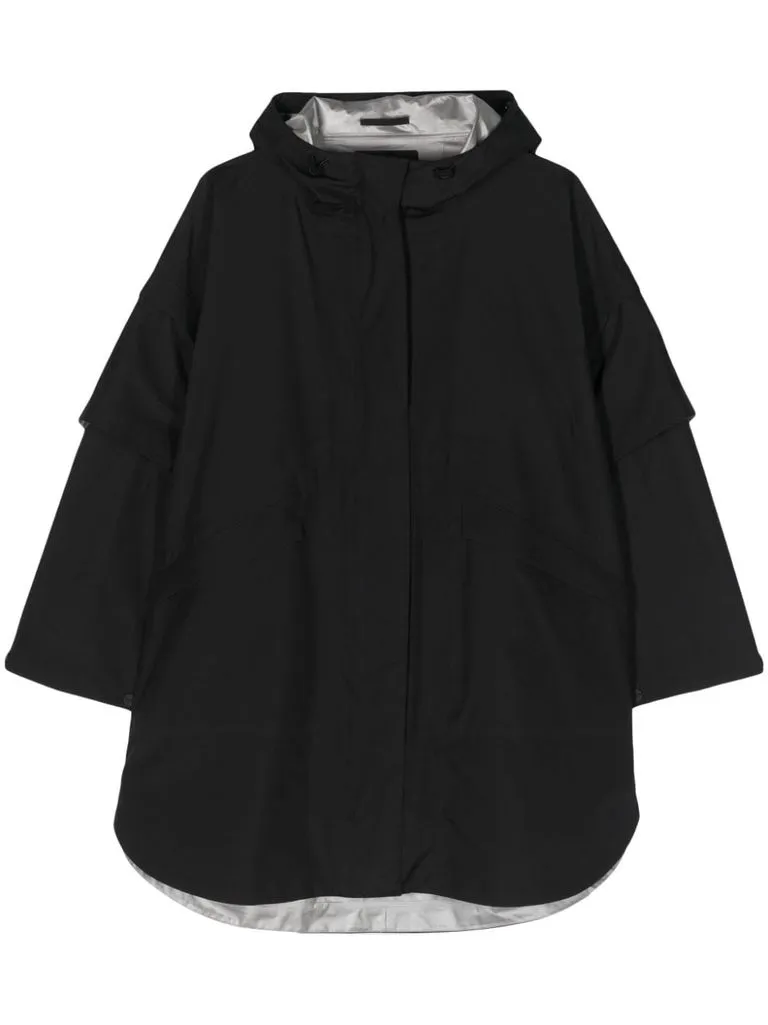 herno Trench con cappuccio con coulisse