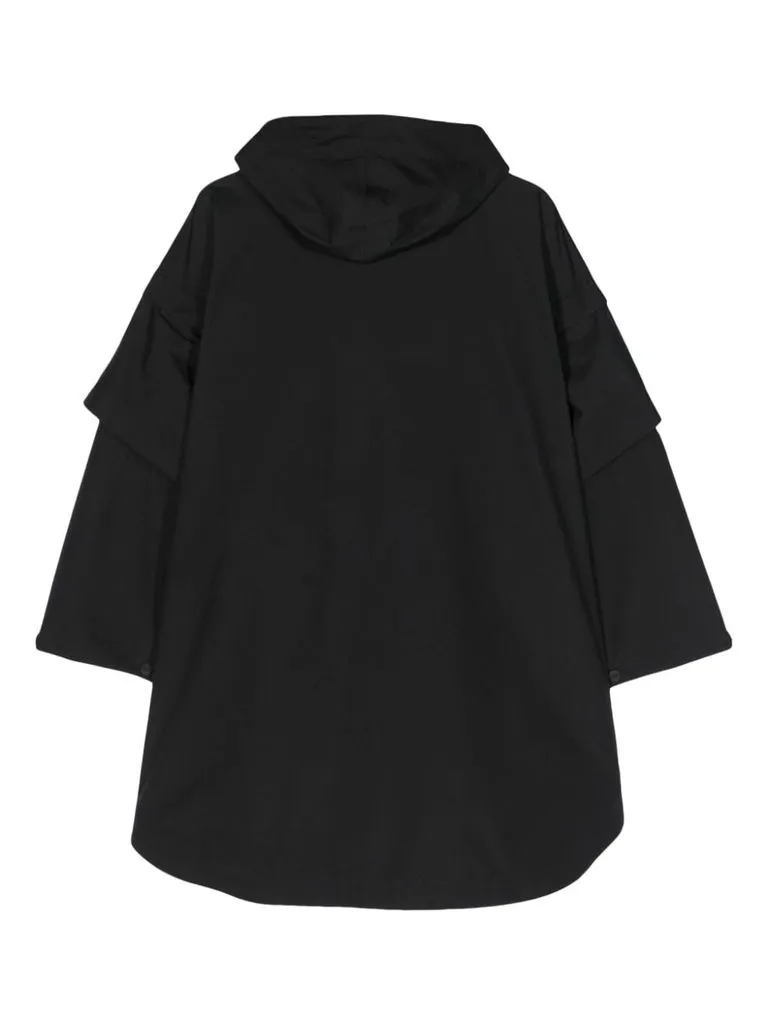 herno Trench con cappuccio con coulisse