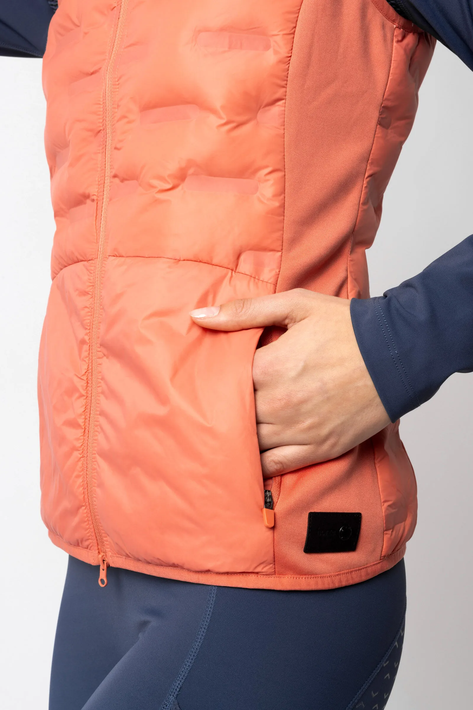 Horze Adela Gilet funzionale da equitazione leggero imbottito per donna