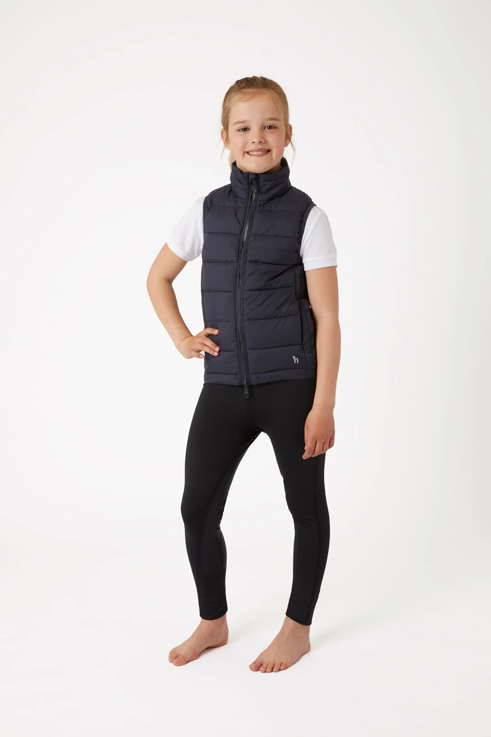 Horze Amber Gilet da club imbottito leggero da bambini