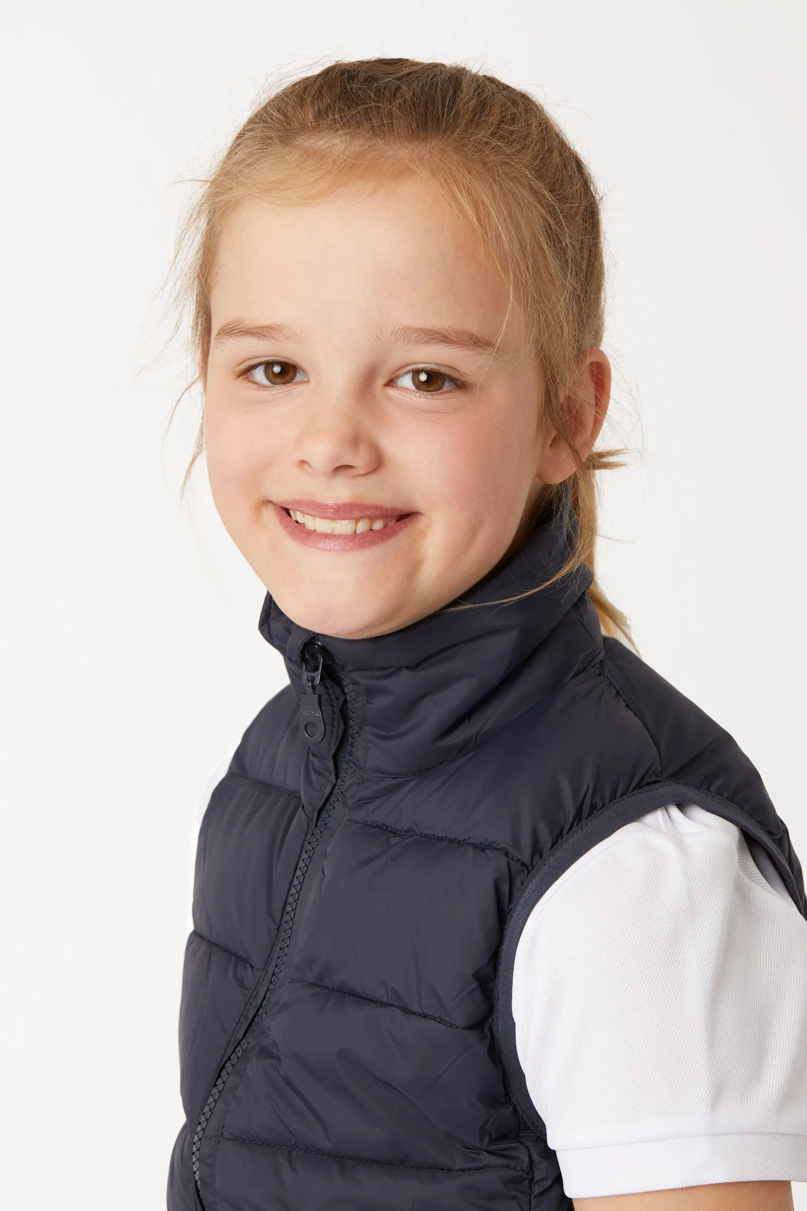 Horze Amber Gilet da club imbottito leggero da bambini