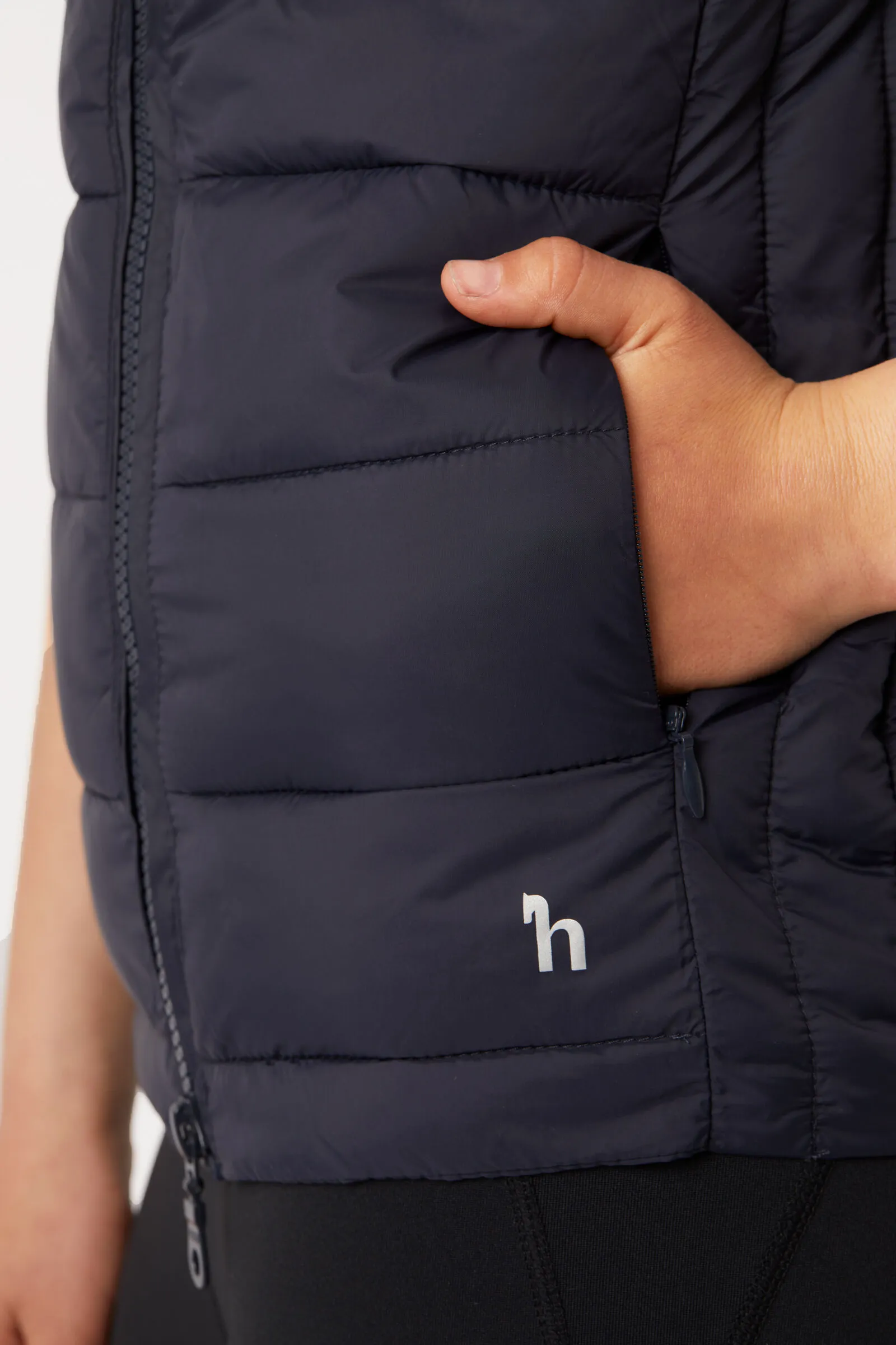 Horze Amber Gilet da club imbottito leggero da bambini