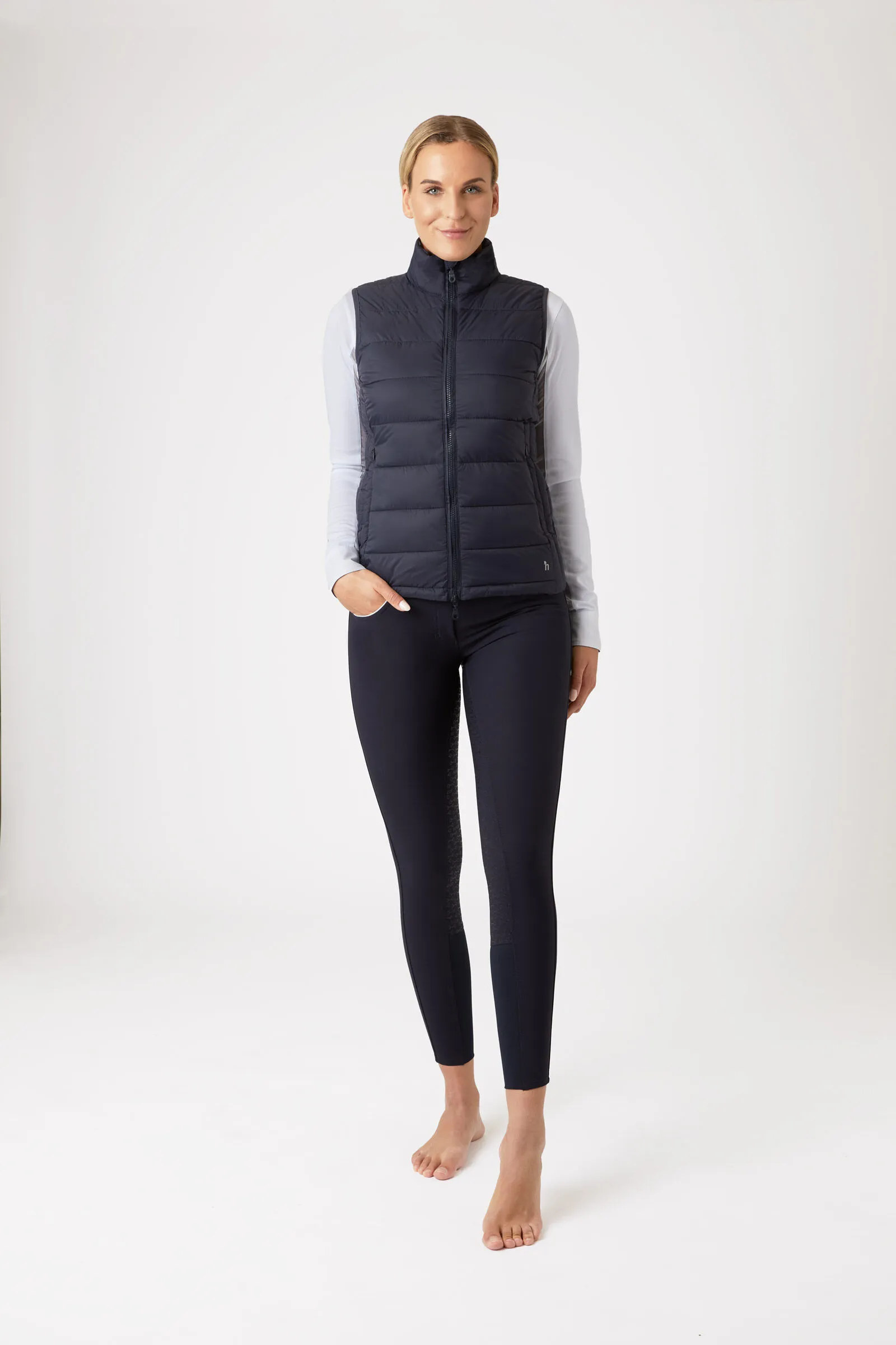 Horze Amber Gilet da club imbottito leggero da donna