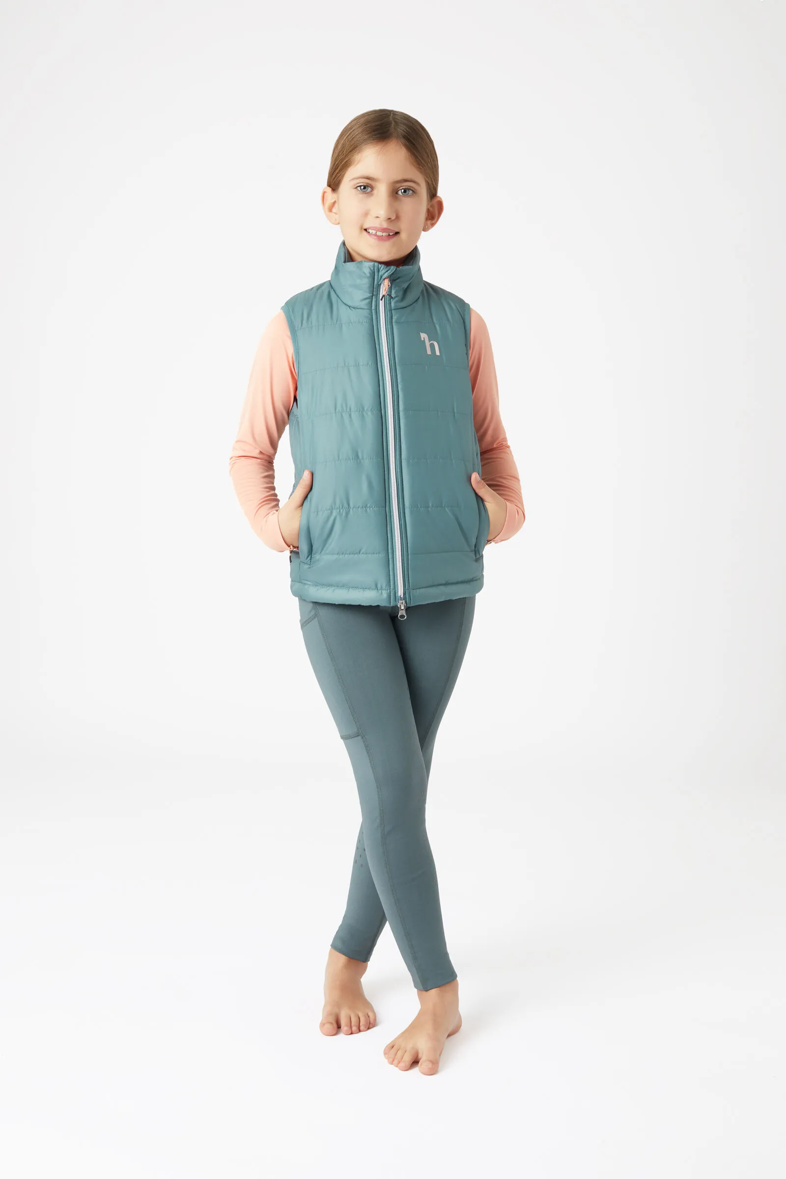 Horze Bella Gilet imbottito leggero per bambini