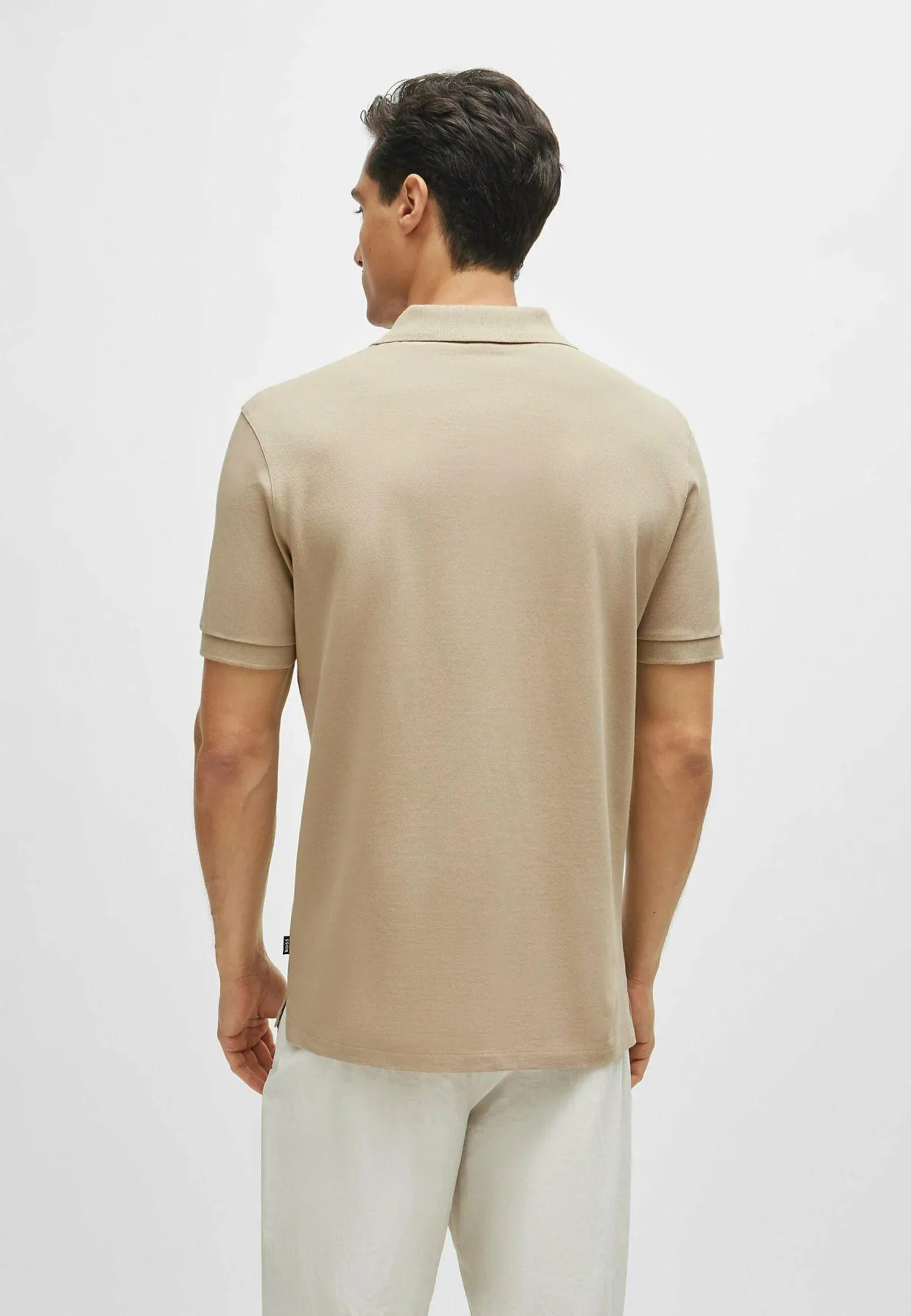 Hugo Boss  ---------    ------------BOSS T-shirt e polo Pallas 10241531 02 ss24 beige DARKBEIGE 255