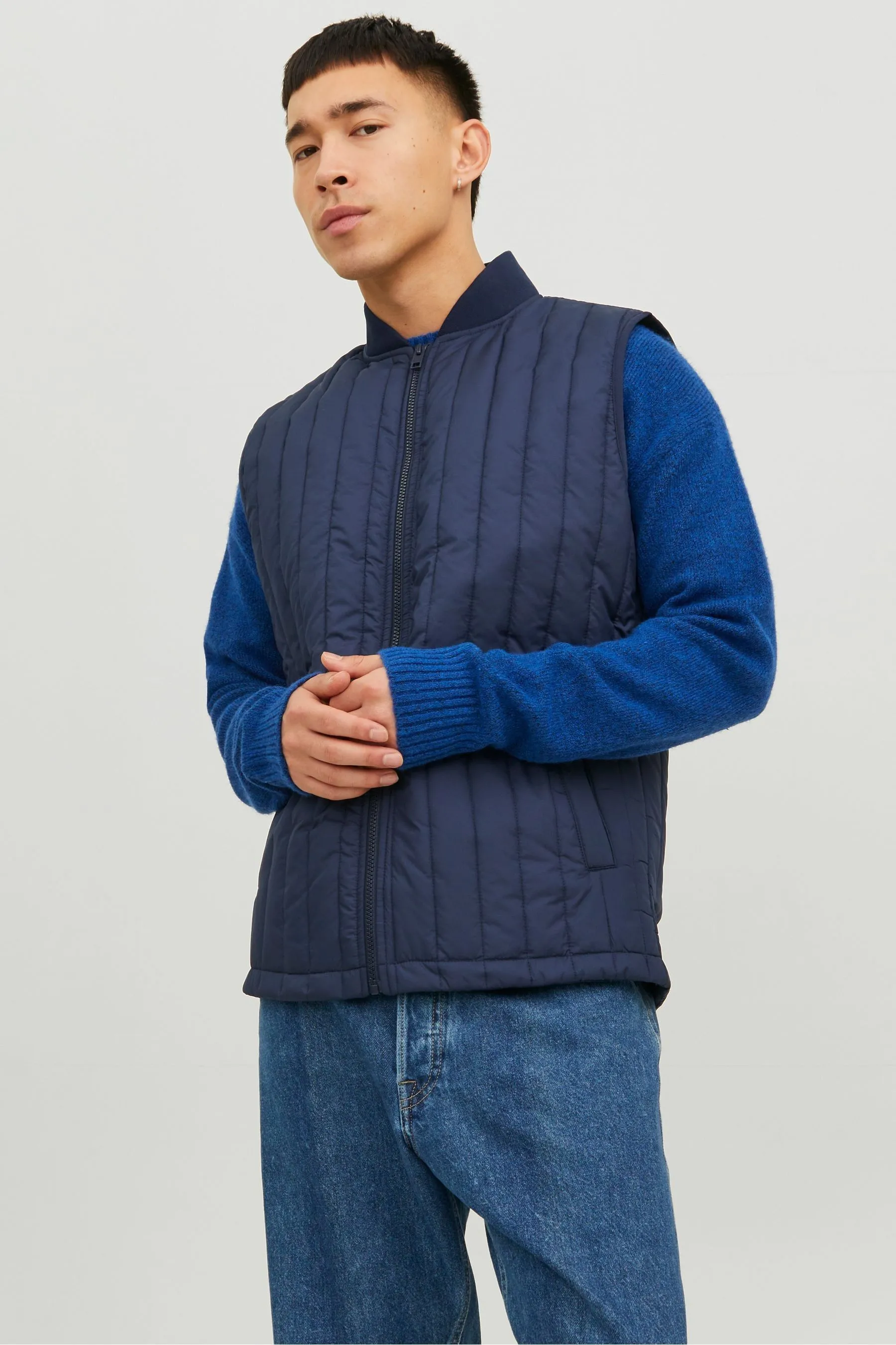 JACK & JONES - Smanicato leggero imbottito trapuntato