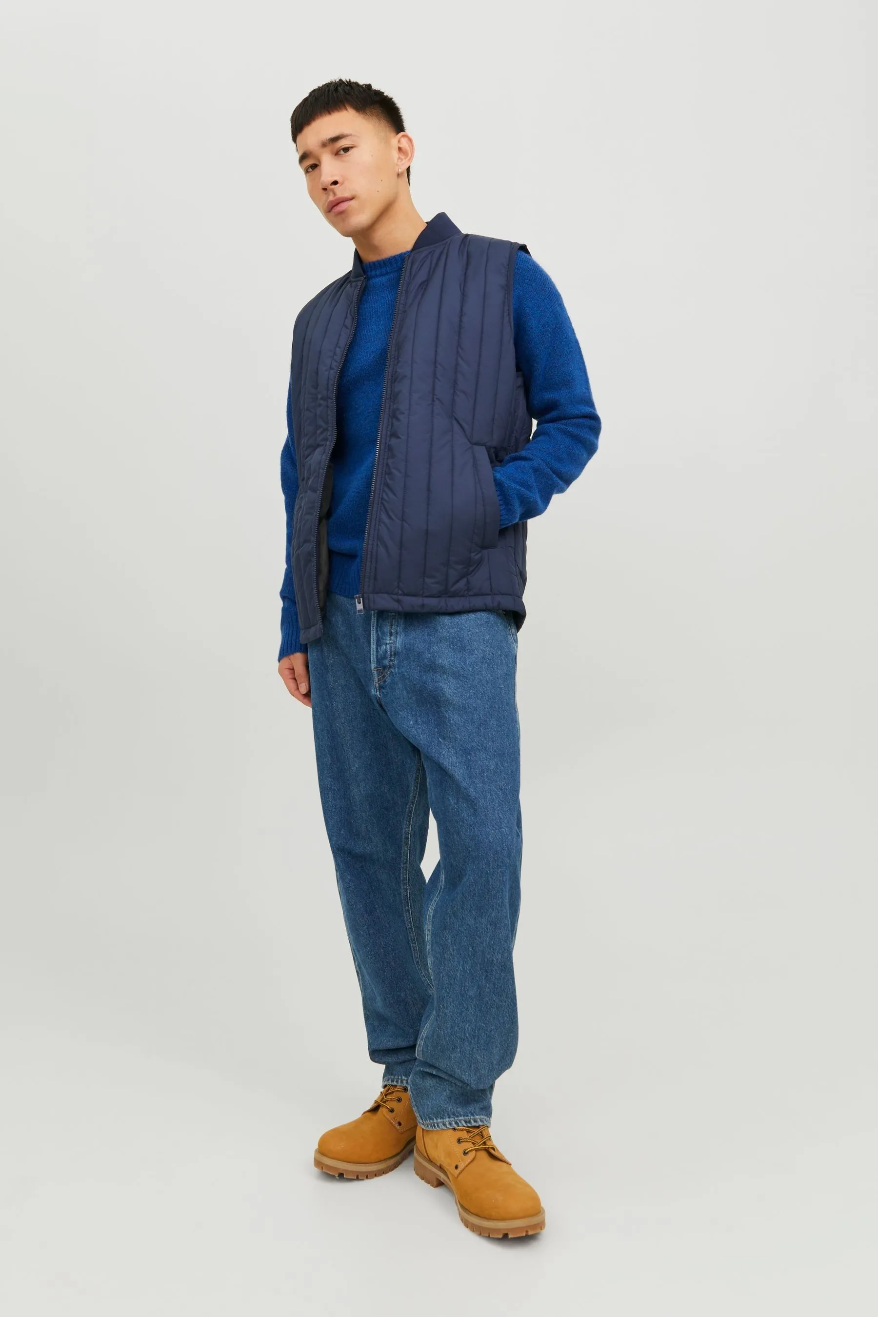 JACK & JONES - Smanicato leggero imbottito trapuntato