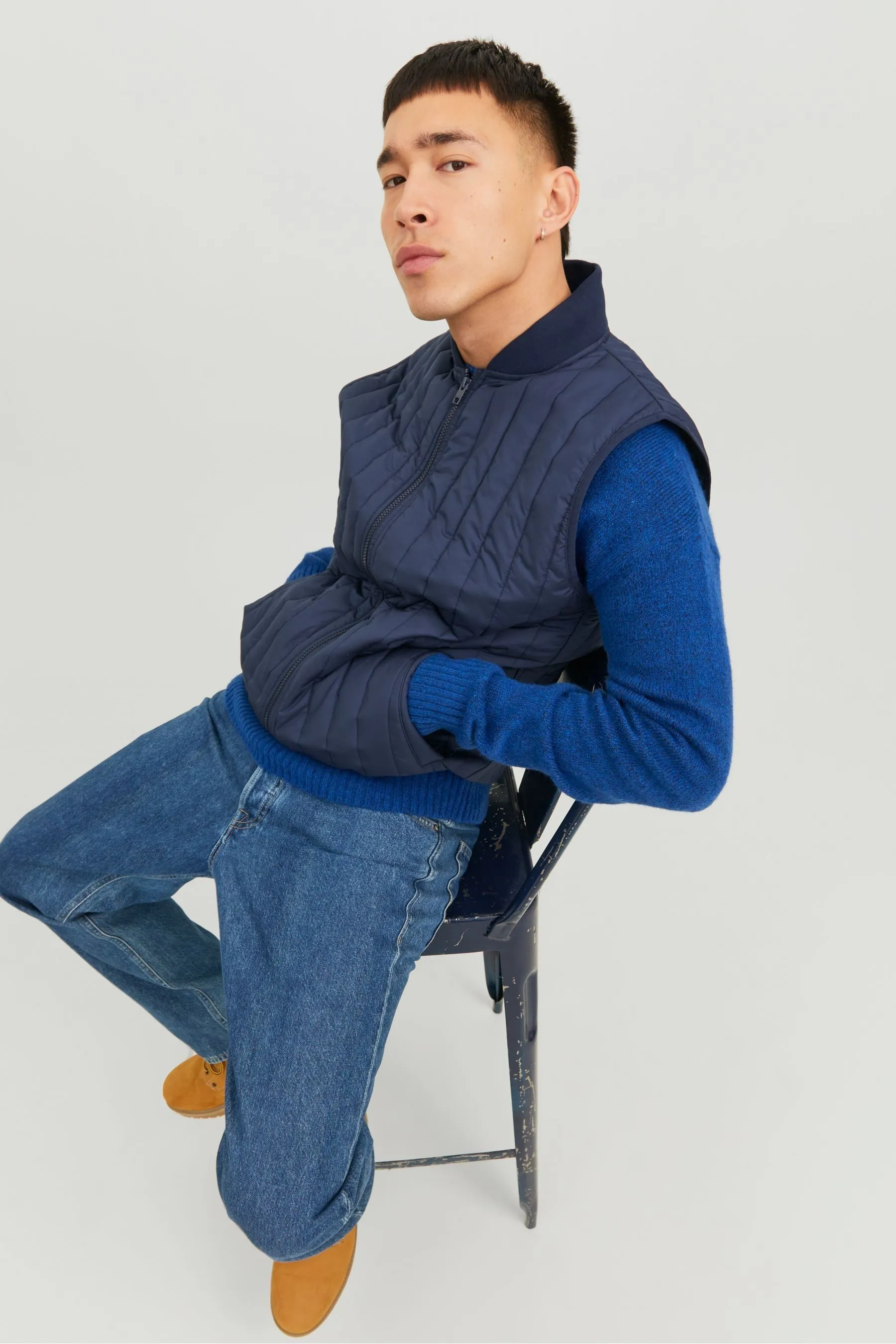 JACK & JONES - Smanicato leggero imbottito trapuntato