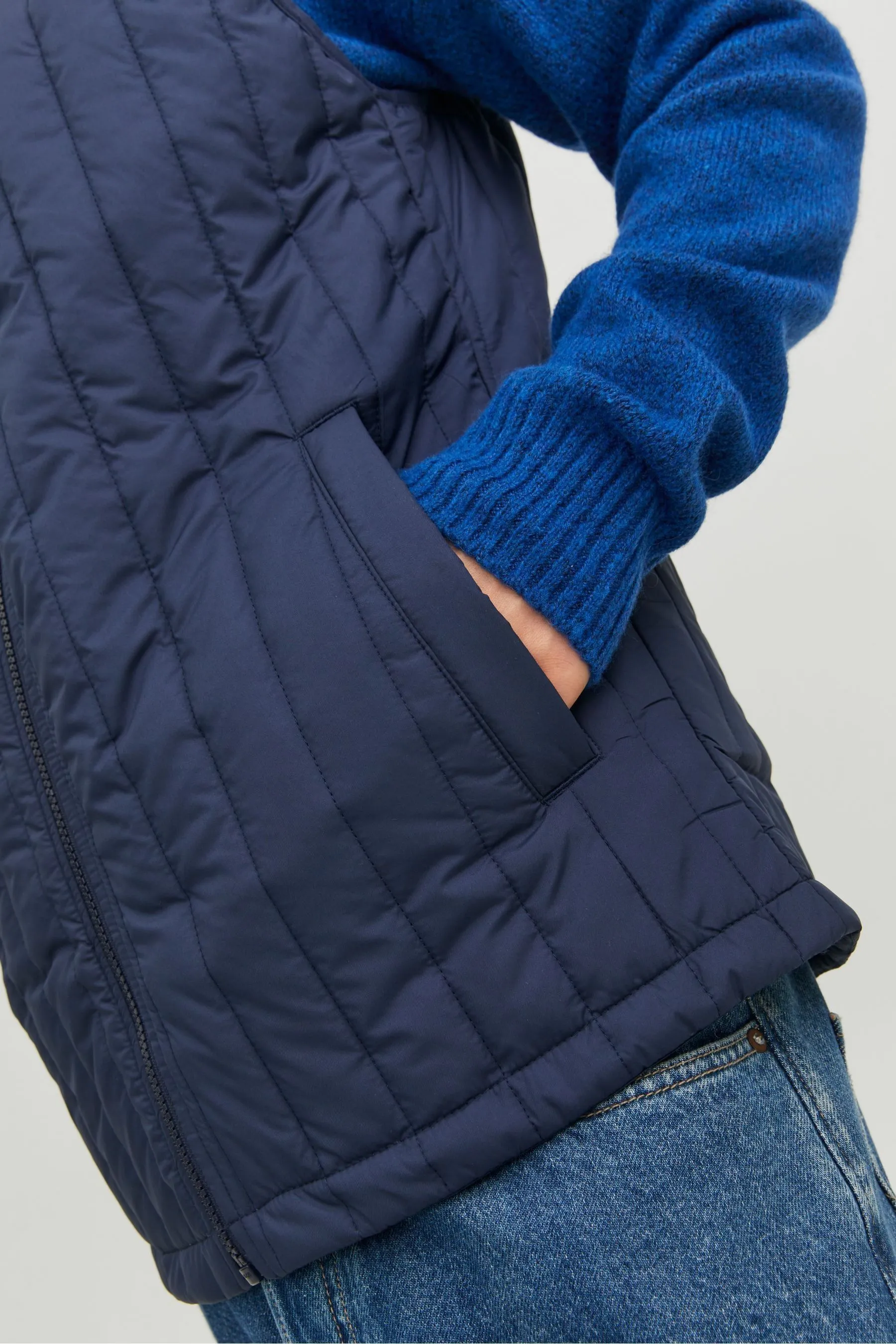 JACK & JONES - Smanicato leggero imbottito trapuntato