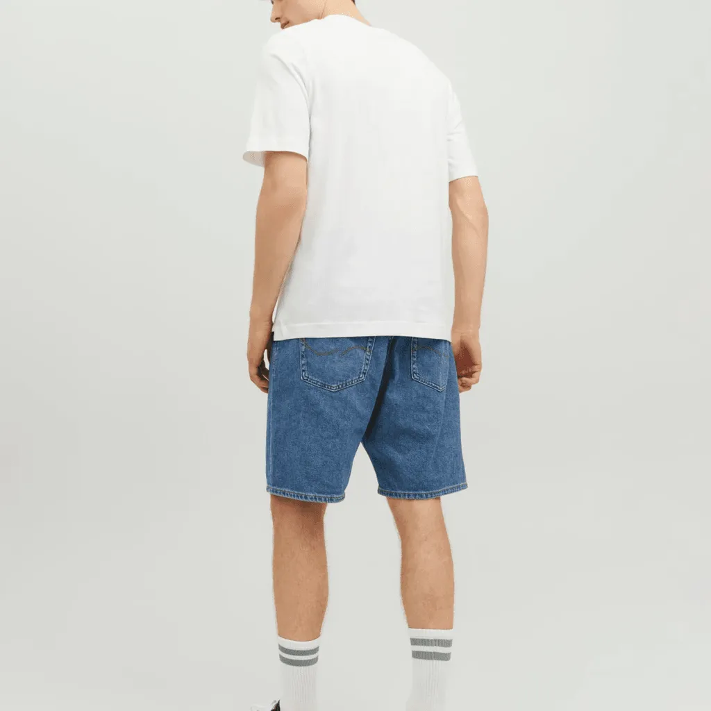 Jack & Jones Uomo T-shirt Tulum Landscape Bianco 12235226
