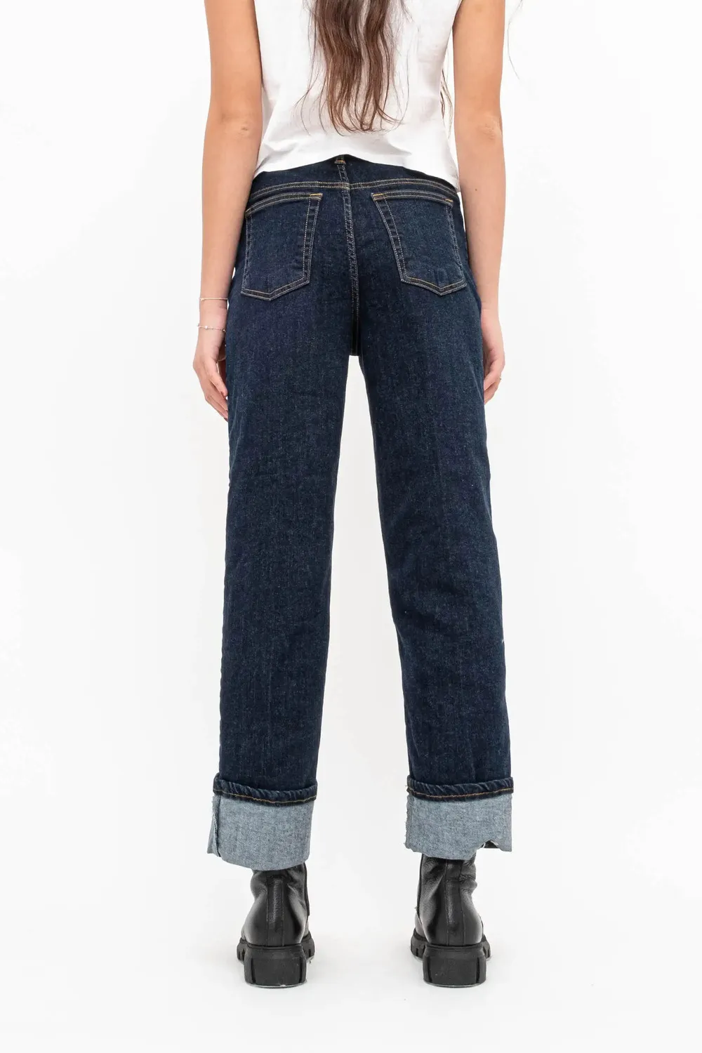 JEANS BAGGY RISVOLTO