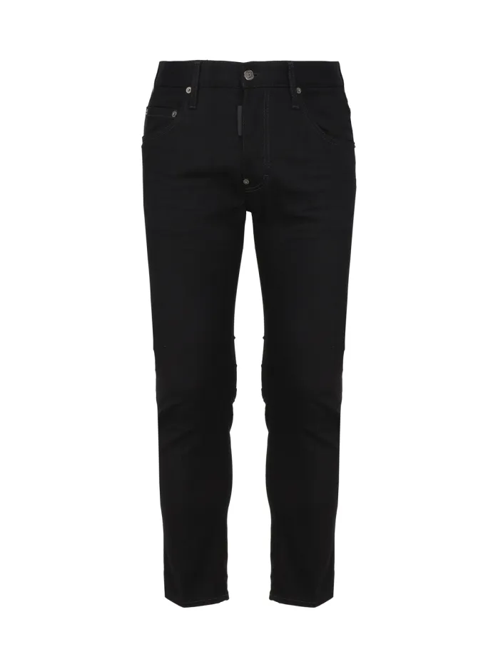 JEANS CINQUE TASCHE IN DENIM DI COTONE