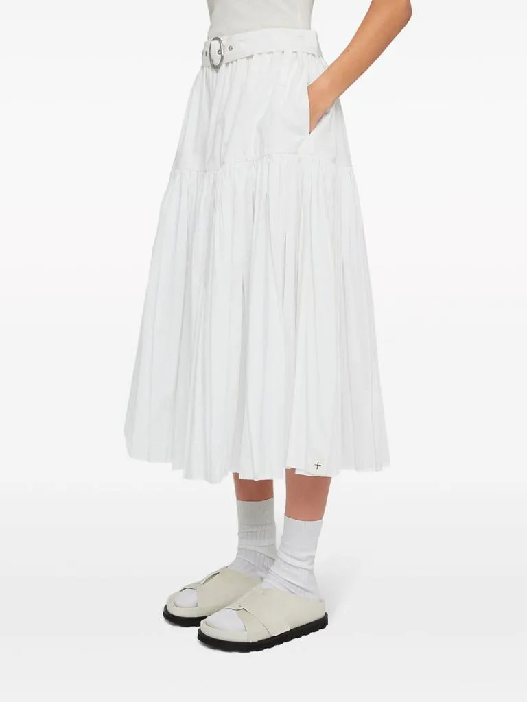 jil sander Gonna a pieghe