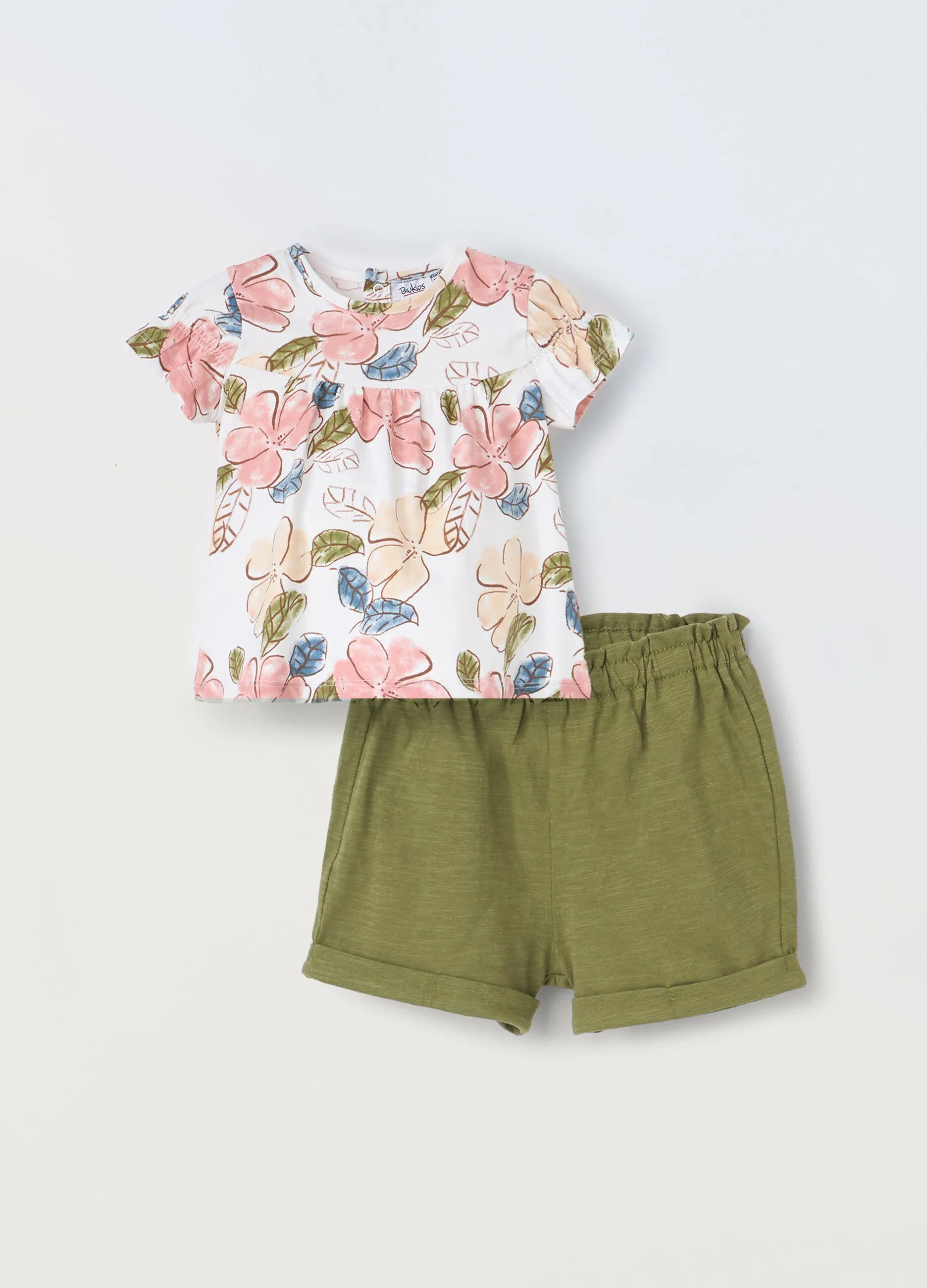 Jogging set in cotone stretch neonata