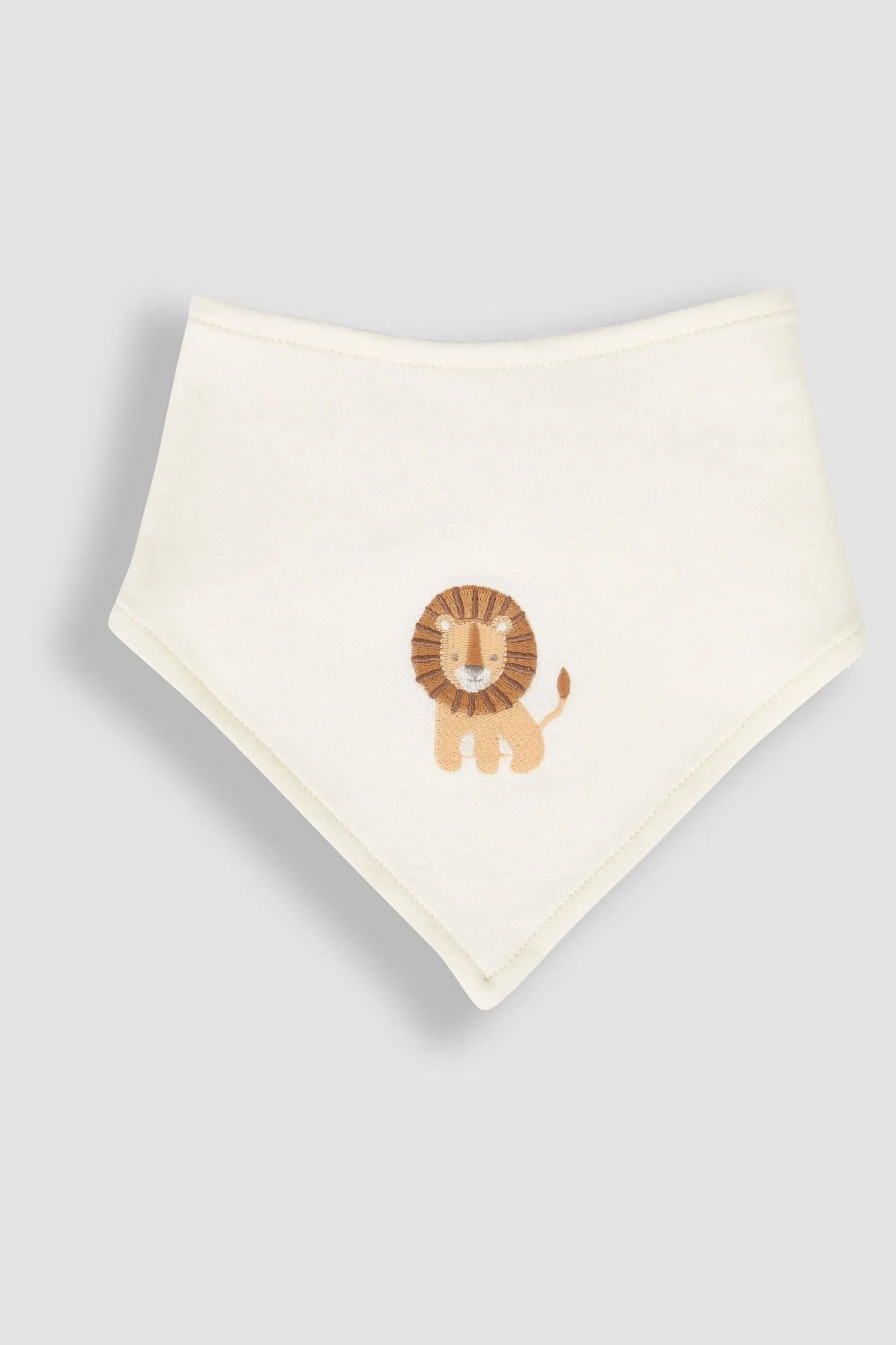 JoJo Maman Bébé 3-Pack Cotton Baby Dribble Bibs    