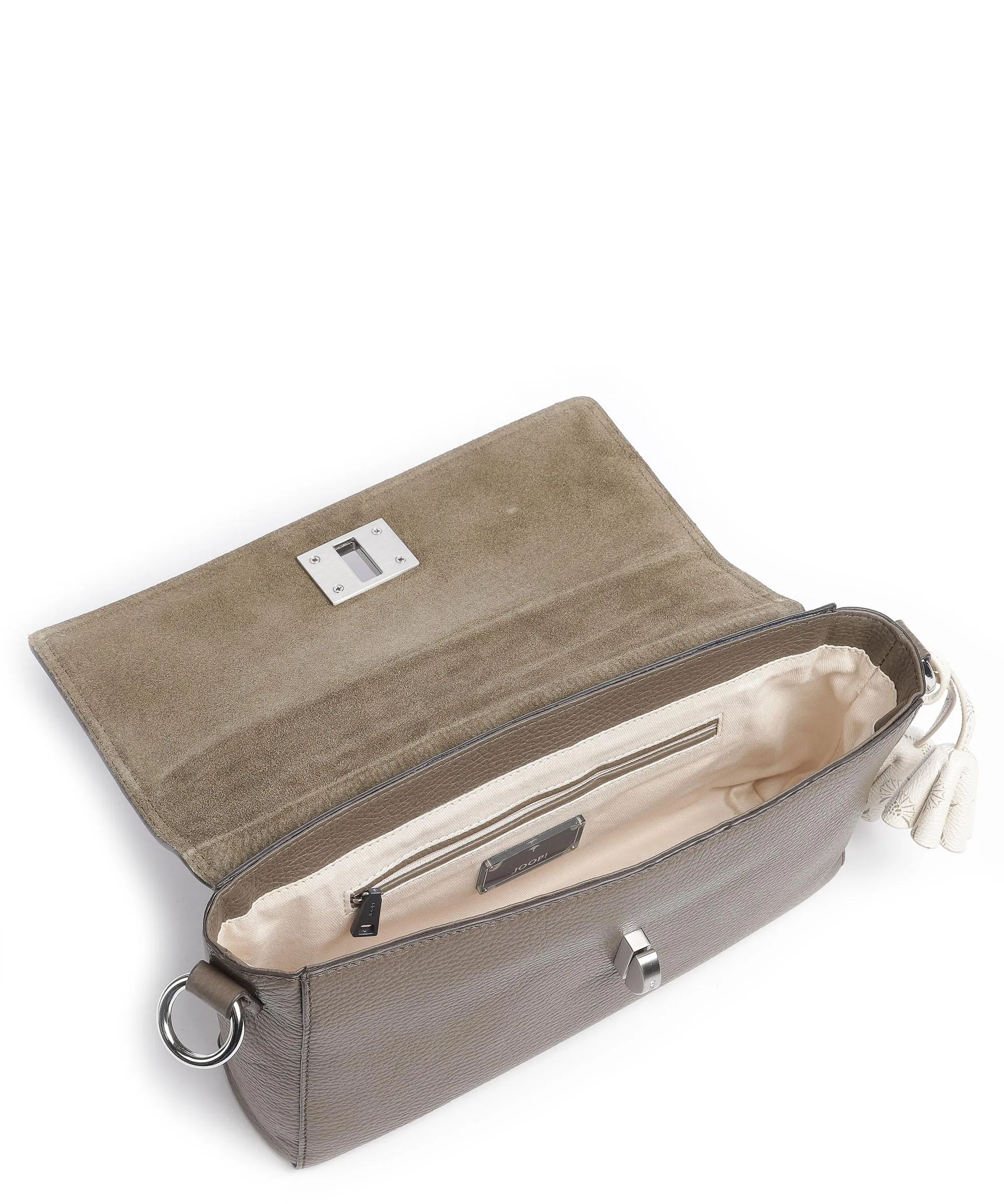  JOOP! chiara 2.0 Muna Borsa a spalla pelle di vacchetta grana taupe  