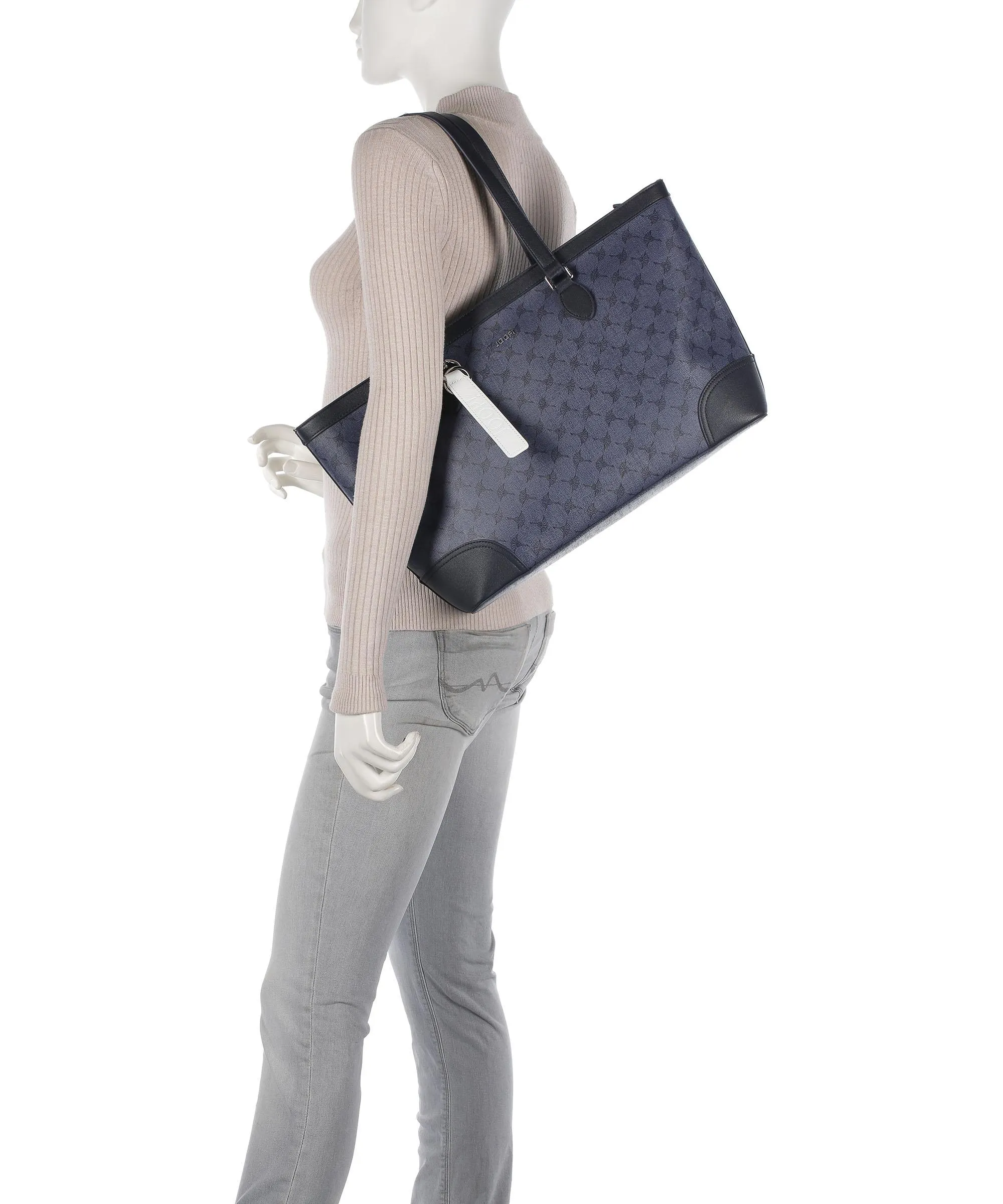  JOOP! Mazzolino Mariella Borsa shopper pelle sintetica blu scuro  