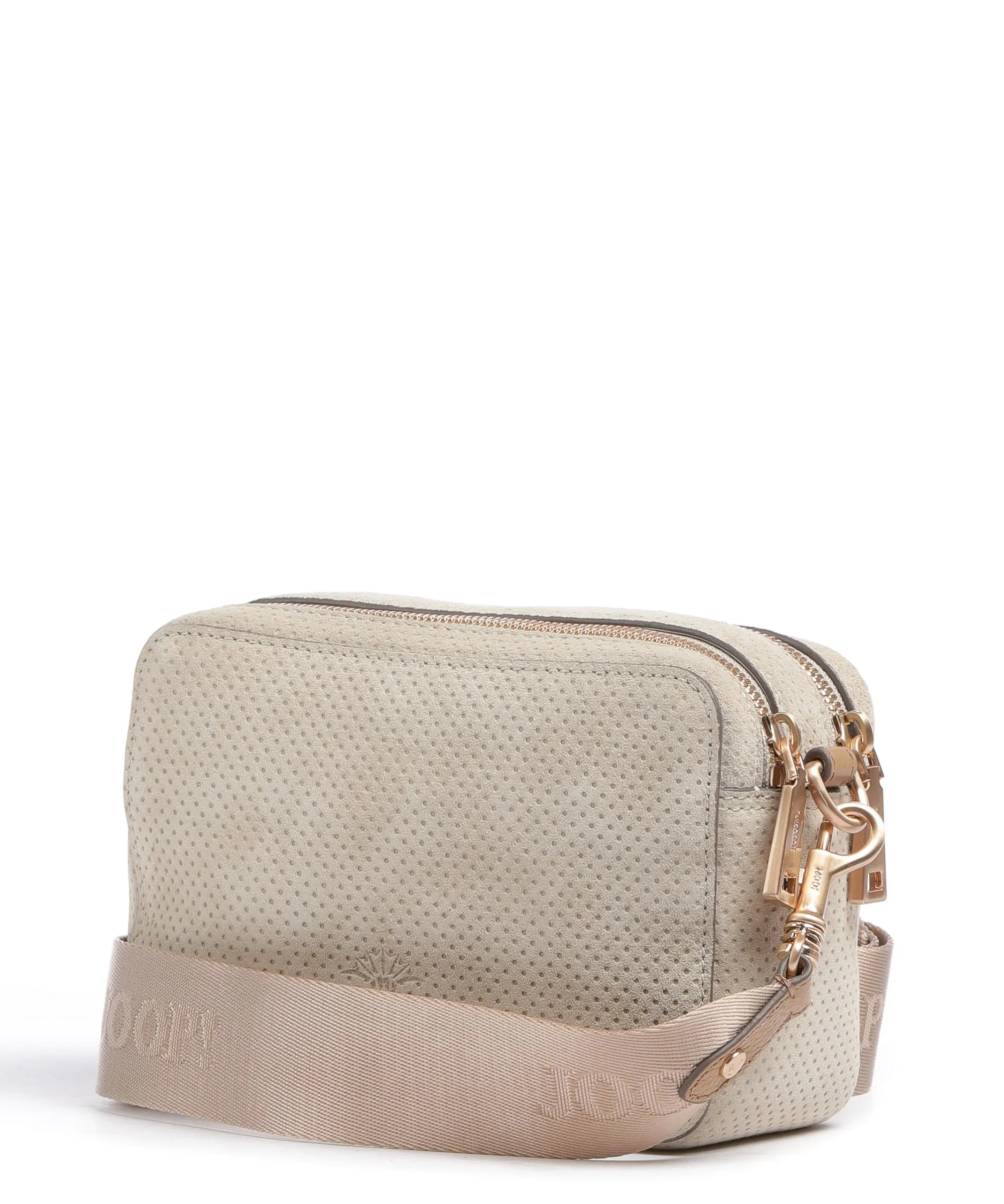  JOOP! Perforare Susan Borsa a tracolla pelle bovina ruvida beige  