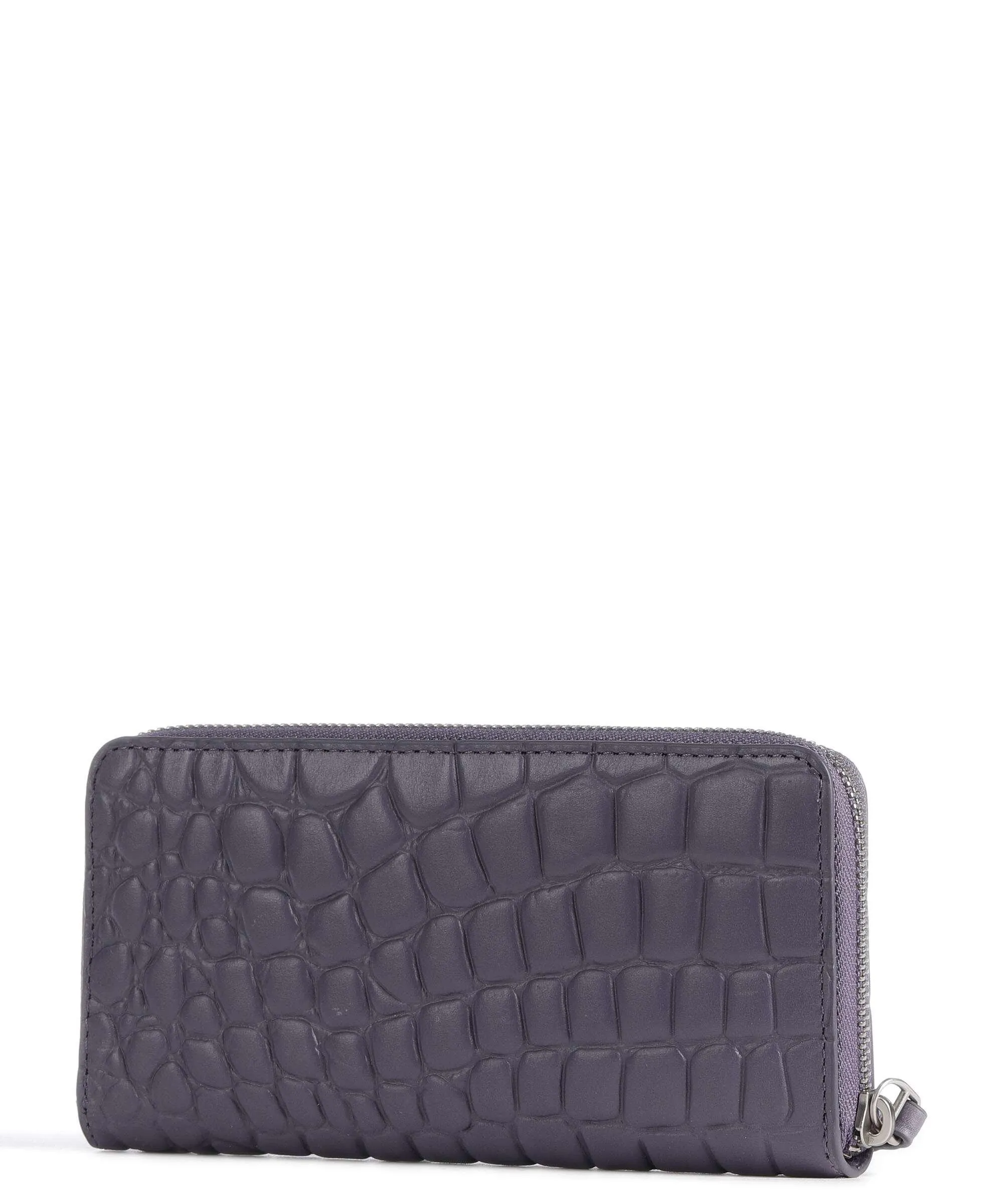  Liebeskind Gigi Waxy Croco Portafoglio pelle in rilievo lillà  