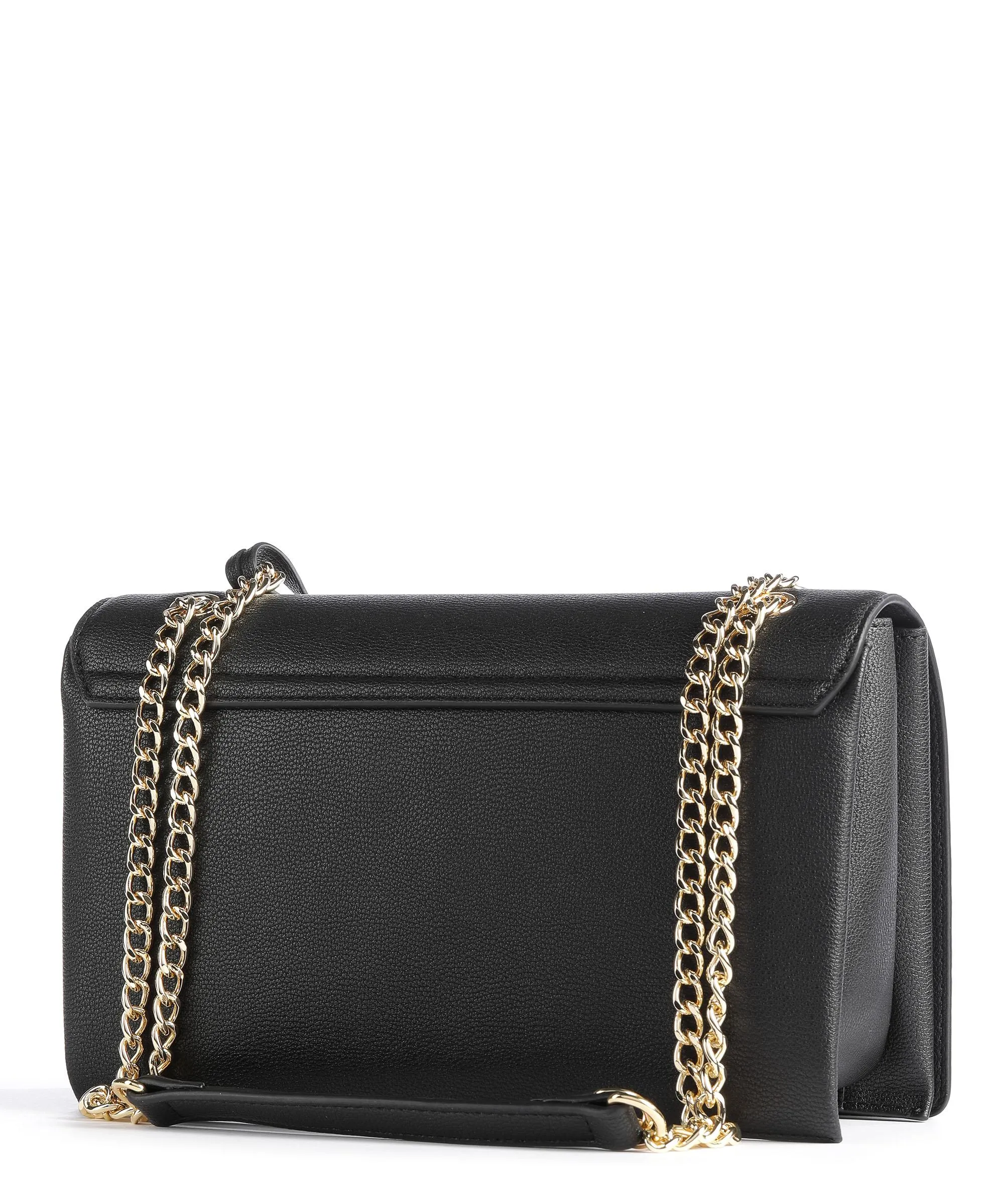  Love Moschino Love Lettering Borsa a spalla pelle sintetica nero  
