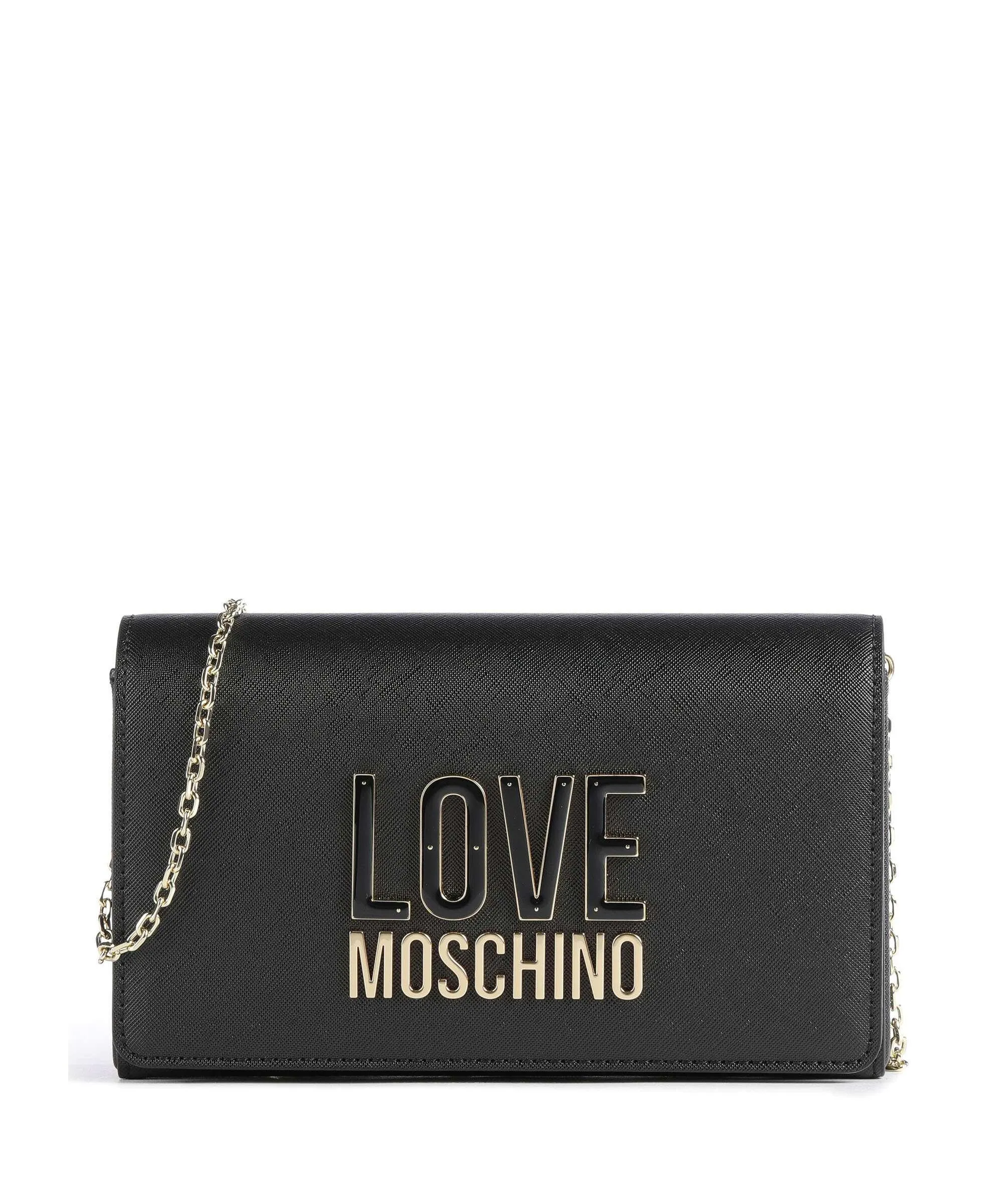  Love Moschino Smart Daily Borsa a tracolla pelle sintetica nero  