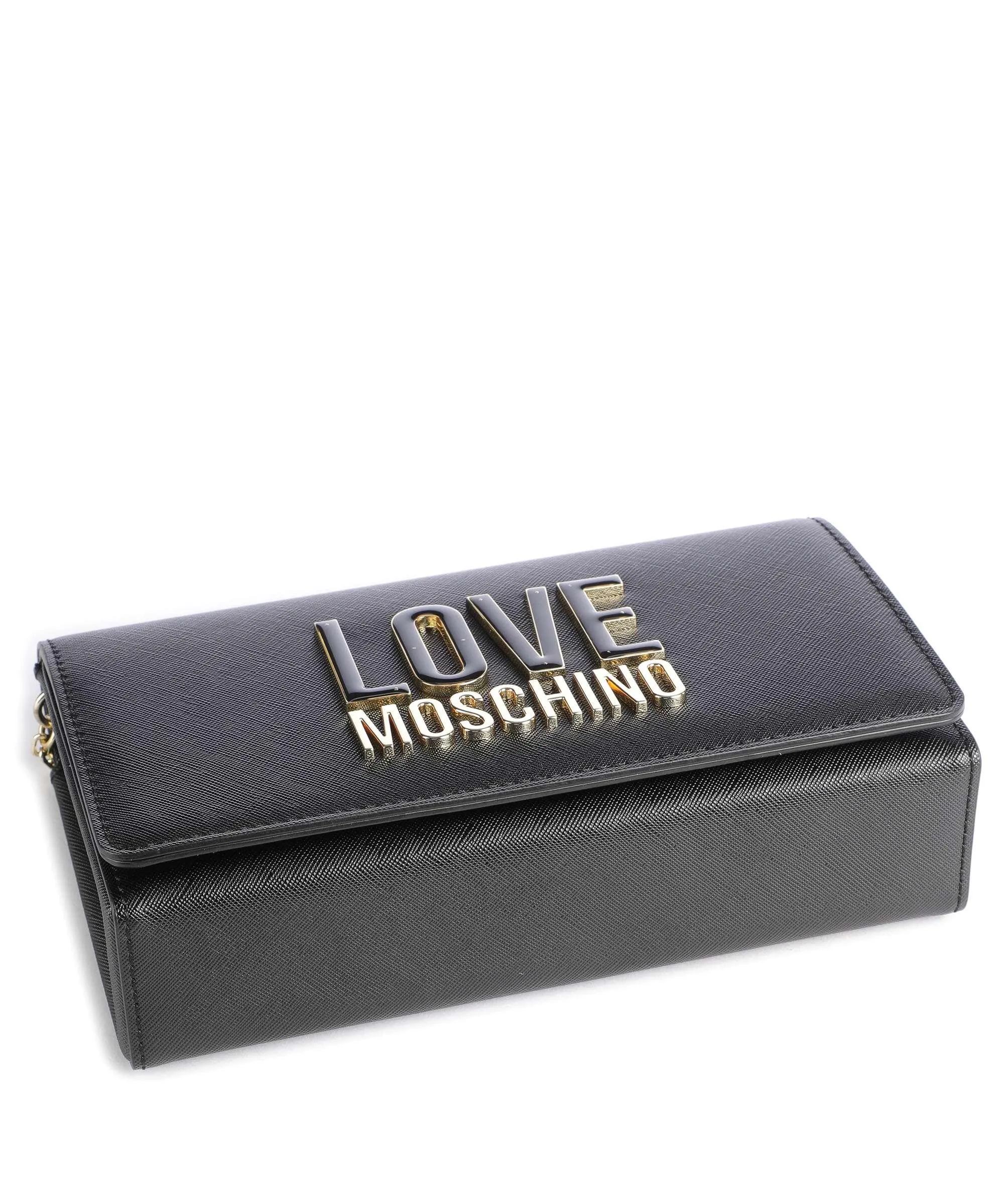  Love Moschino Smart Daily Borsa a tracolla pelle sintetica nero  