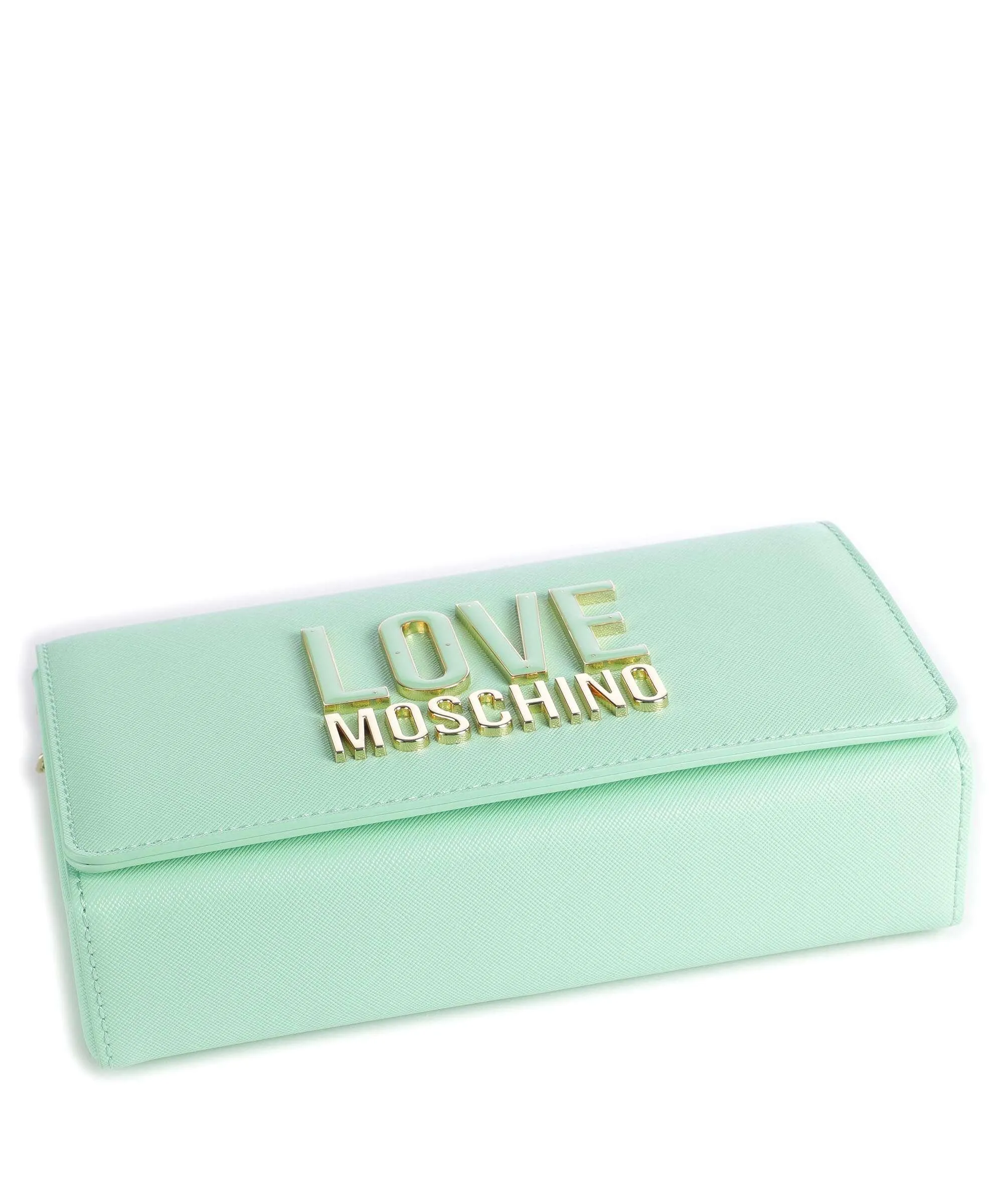  Love Moschino Smart Daily Borsa a tracolla pelle sintetica verde menta  