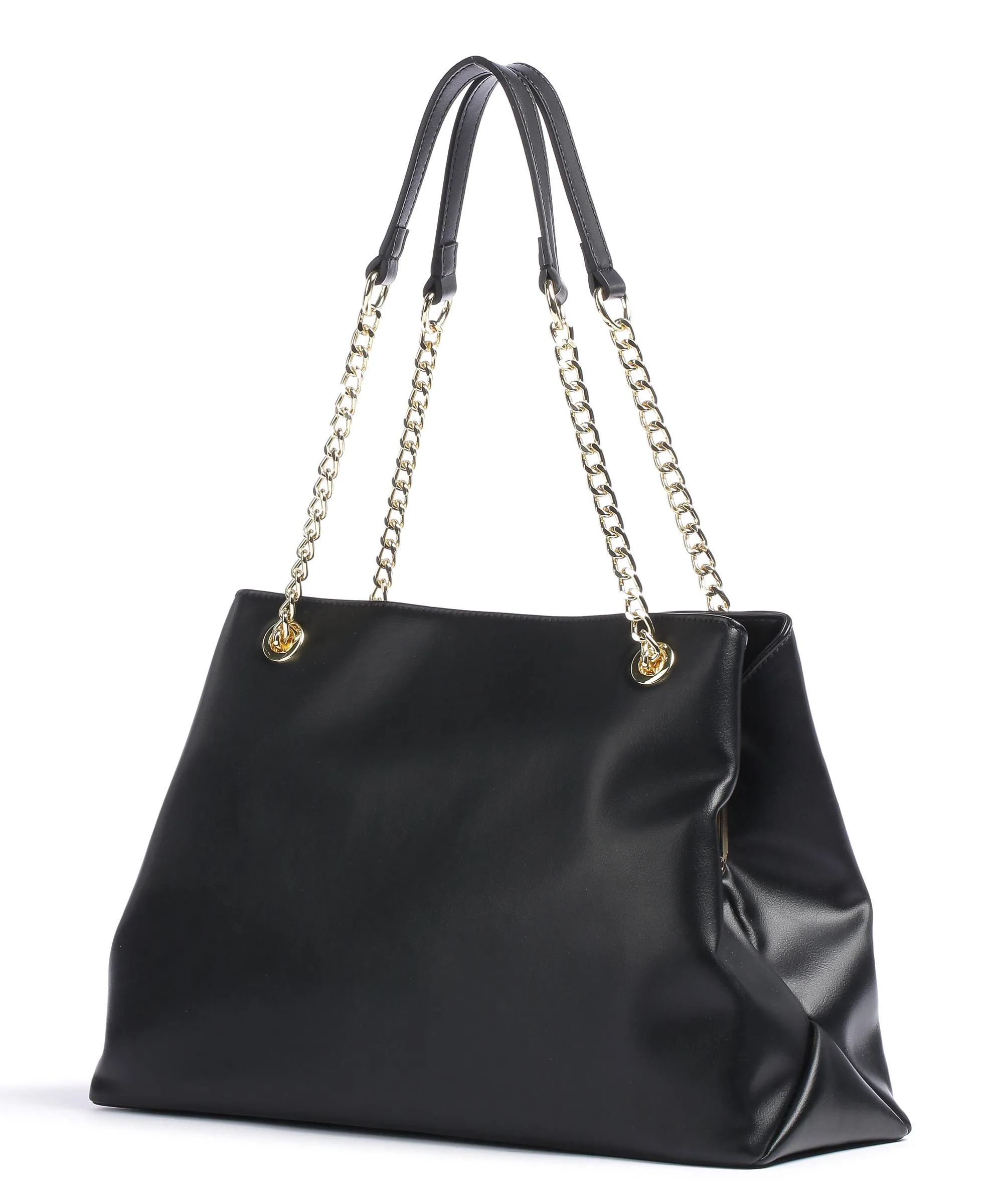  Love Moschino Supergold Borsa shopper pelle sintetica nero  