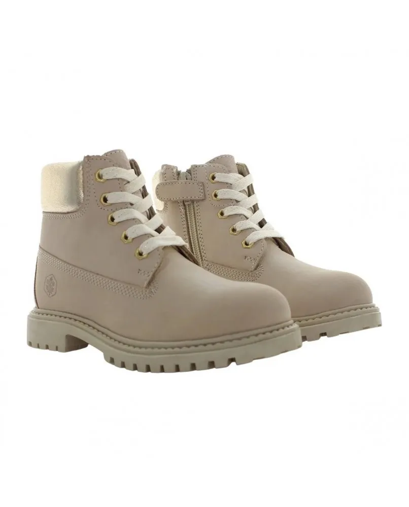 LUMBERJACK RIVER polacchini stivaletto scarponcino bambina pelle