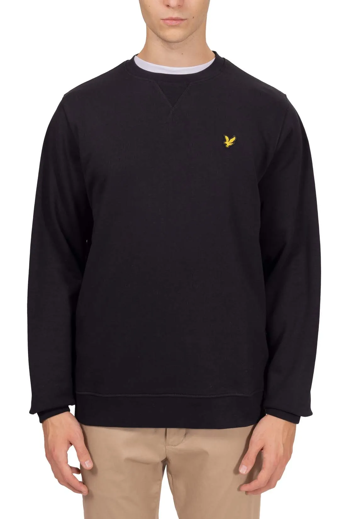 LYLE & SCOTT Felpa estiva uomo relaxed con stampa football