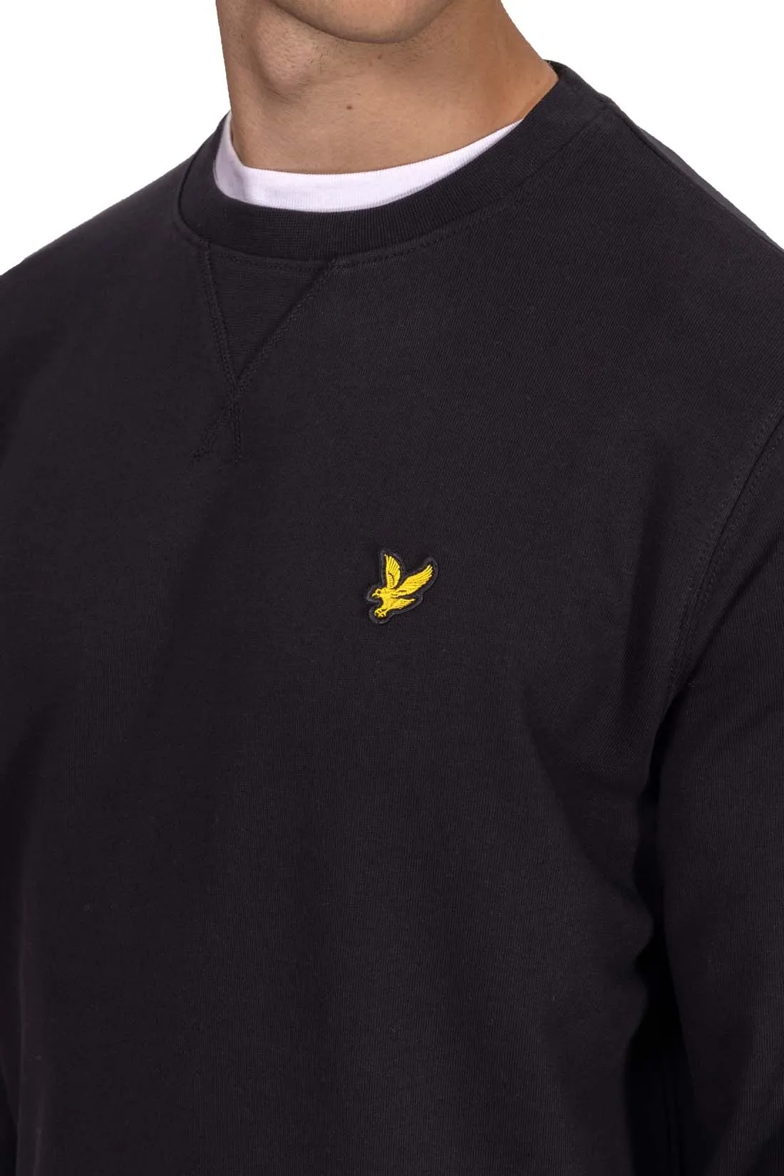 LYLE & SCOTT Felpa estiva uomo relaxed con stampa football