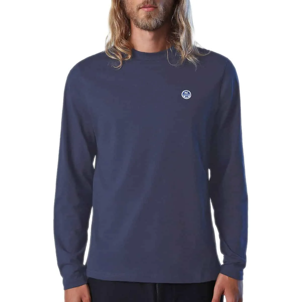 Maglietta M.Lunghe Mini Logo 692902 Uomo NORTHSAILS