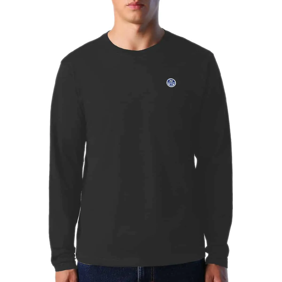 Maglietta M.Lunghe Mini Logo 692902 Uomo NORTHSAILS