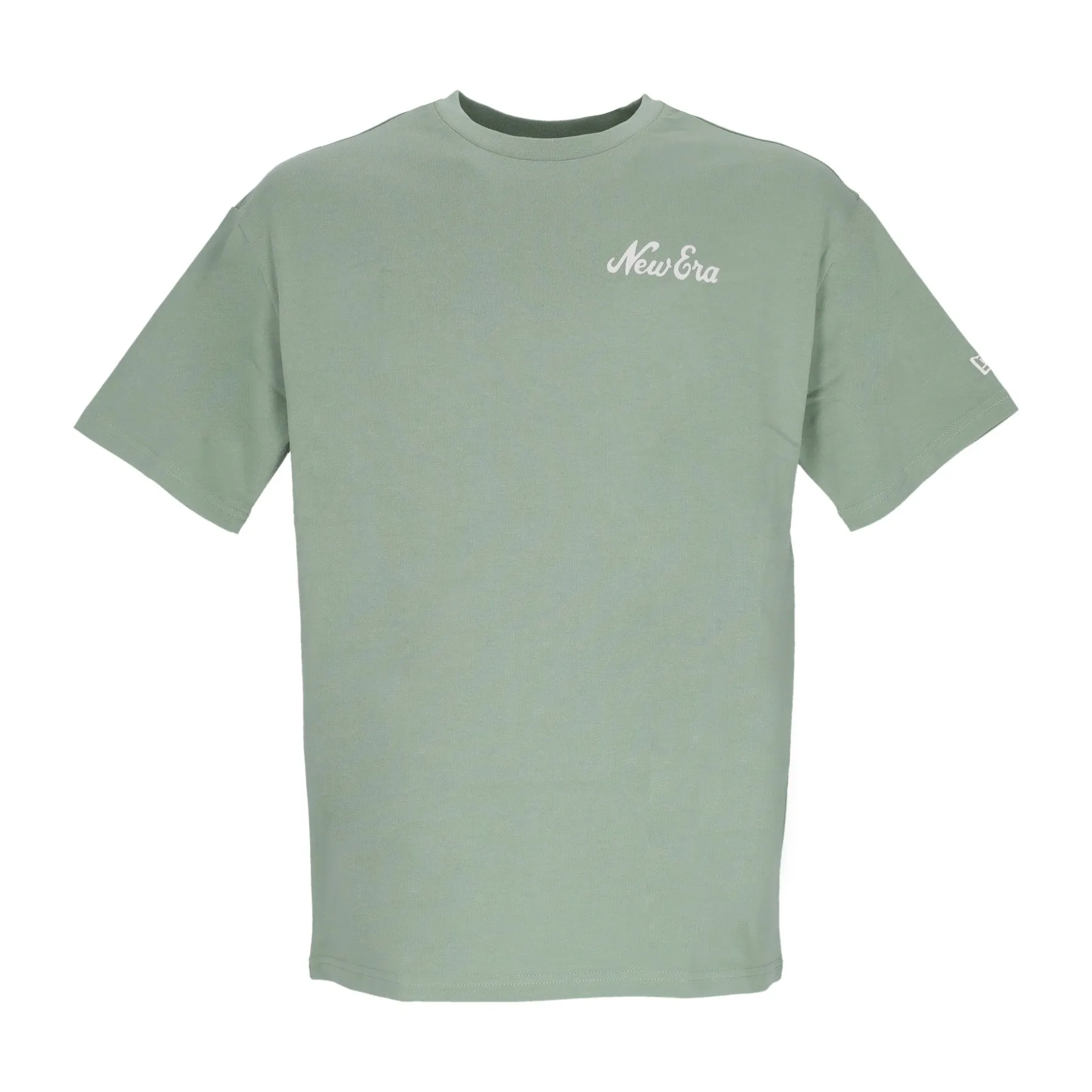 Maglietta Uomo Ne Half Time Tee Newera Green Med/white