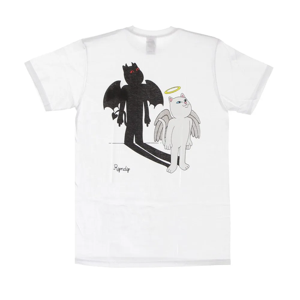 Maglietta Uomo Shadow Friend Tee White