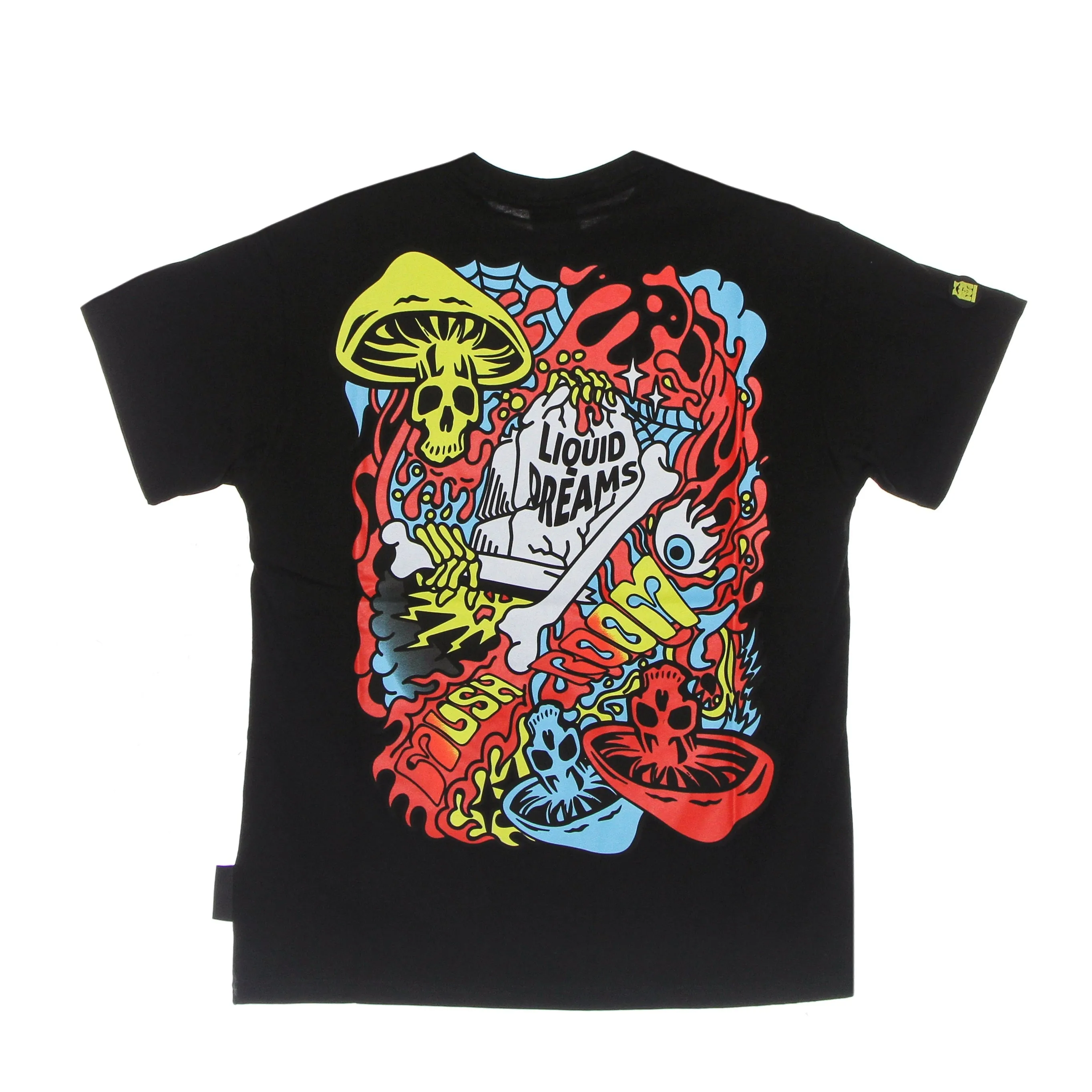 Maglietta Uomo Vision Of World Tee Black