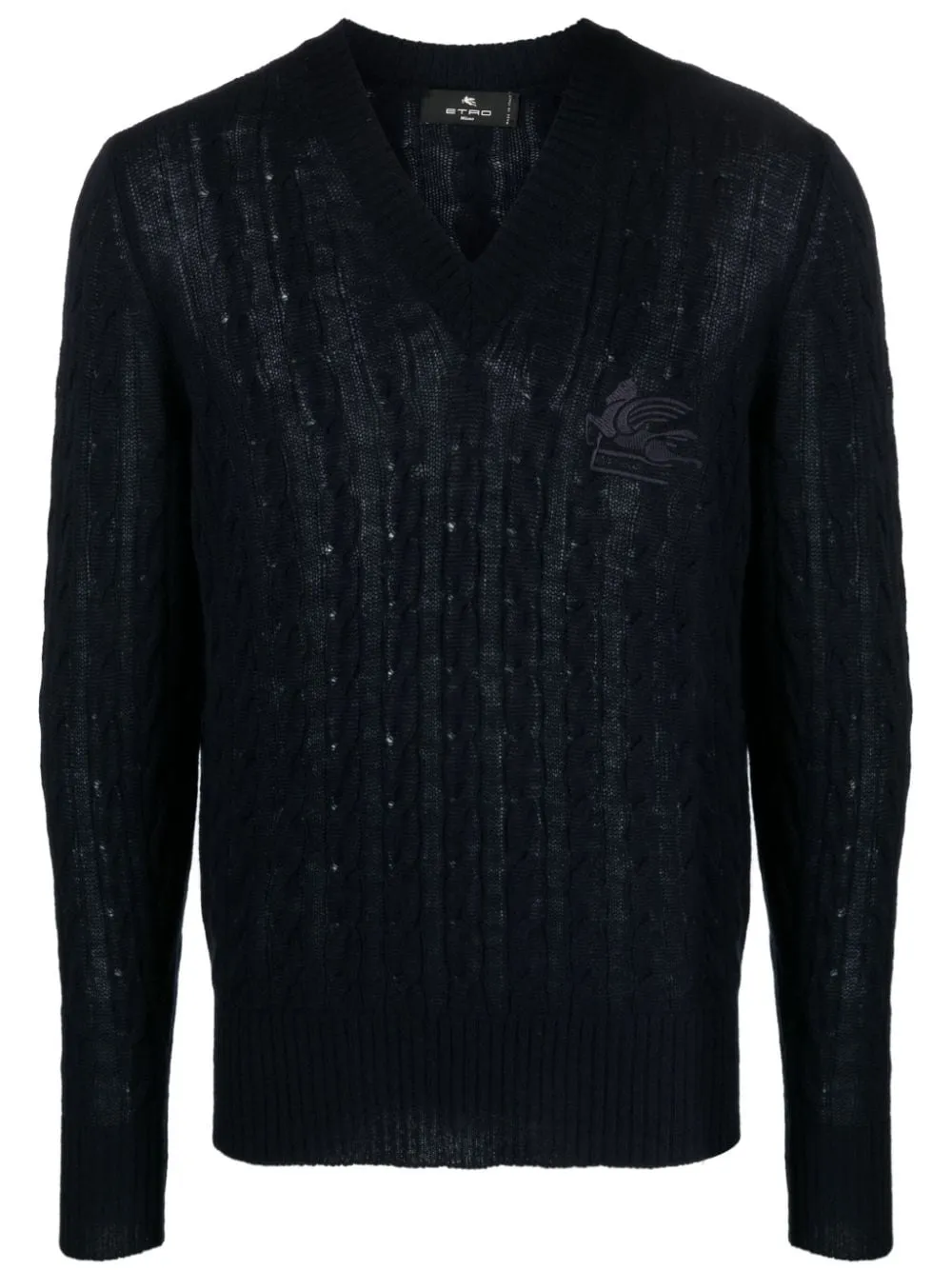 Maglione con ricamo