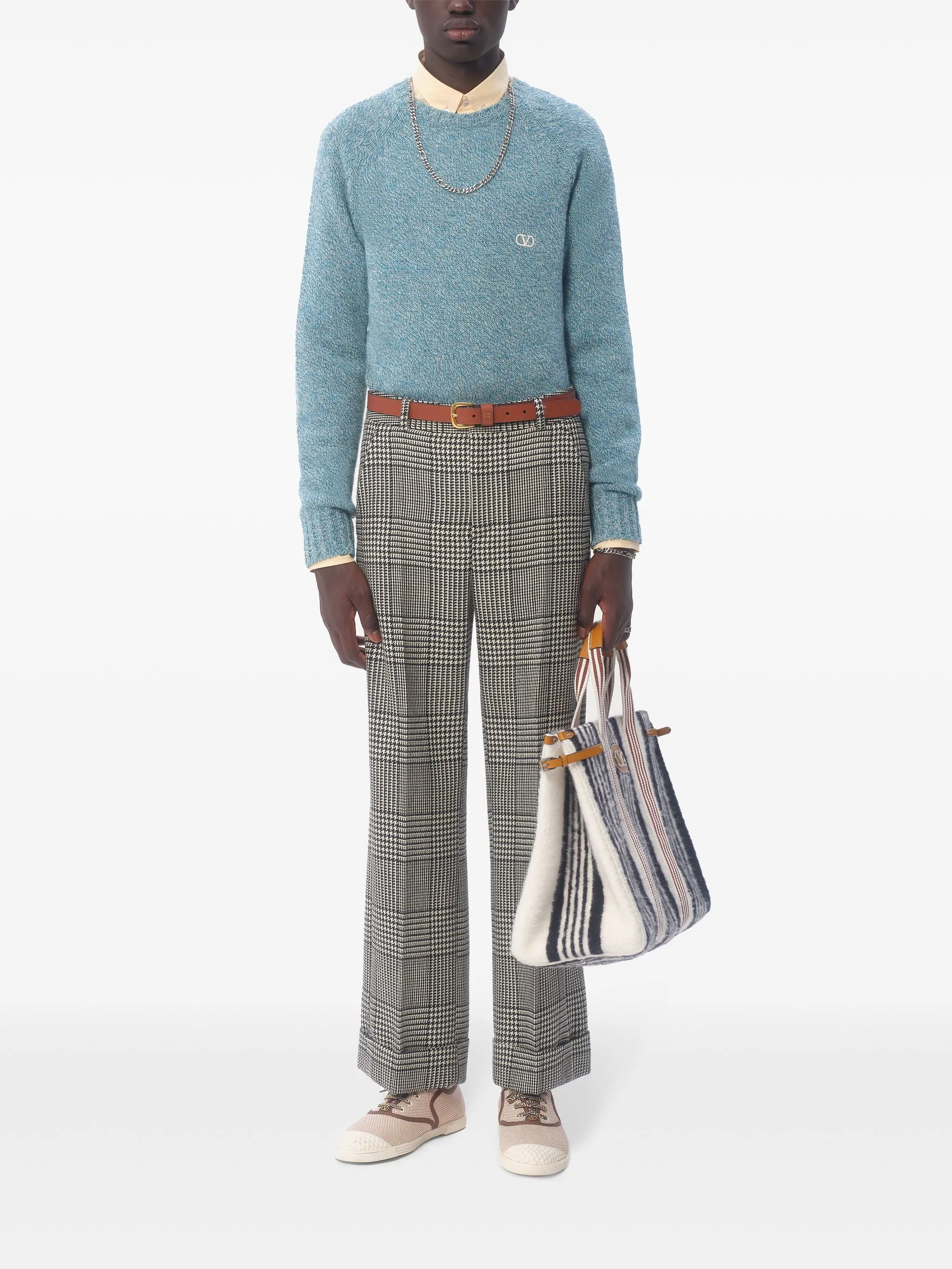 Maglione girocollo in lana